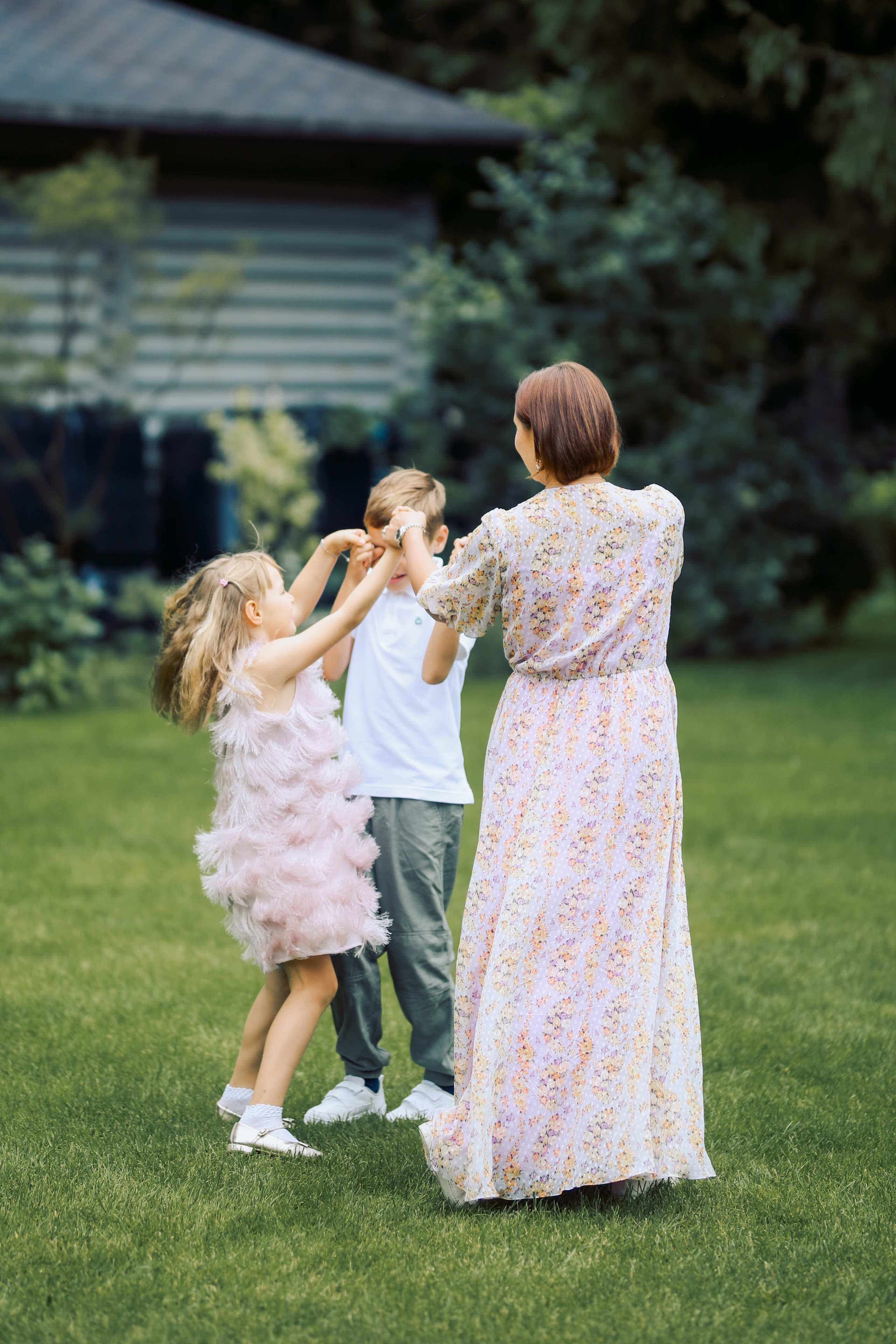 Юлия с семьей. Фотограф Анастасия Залевская