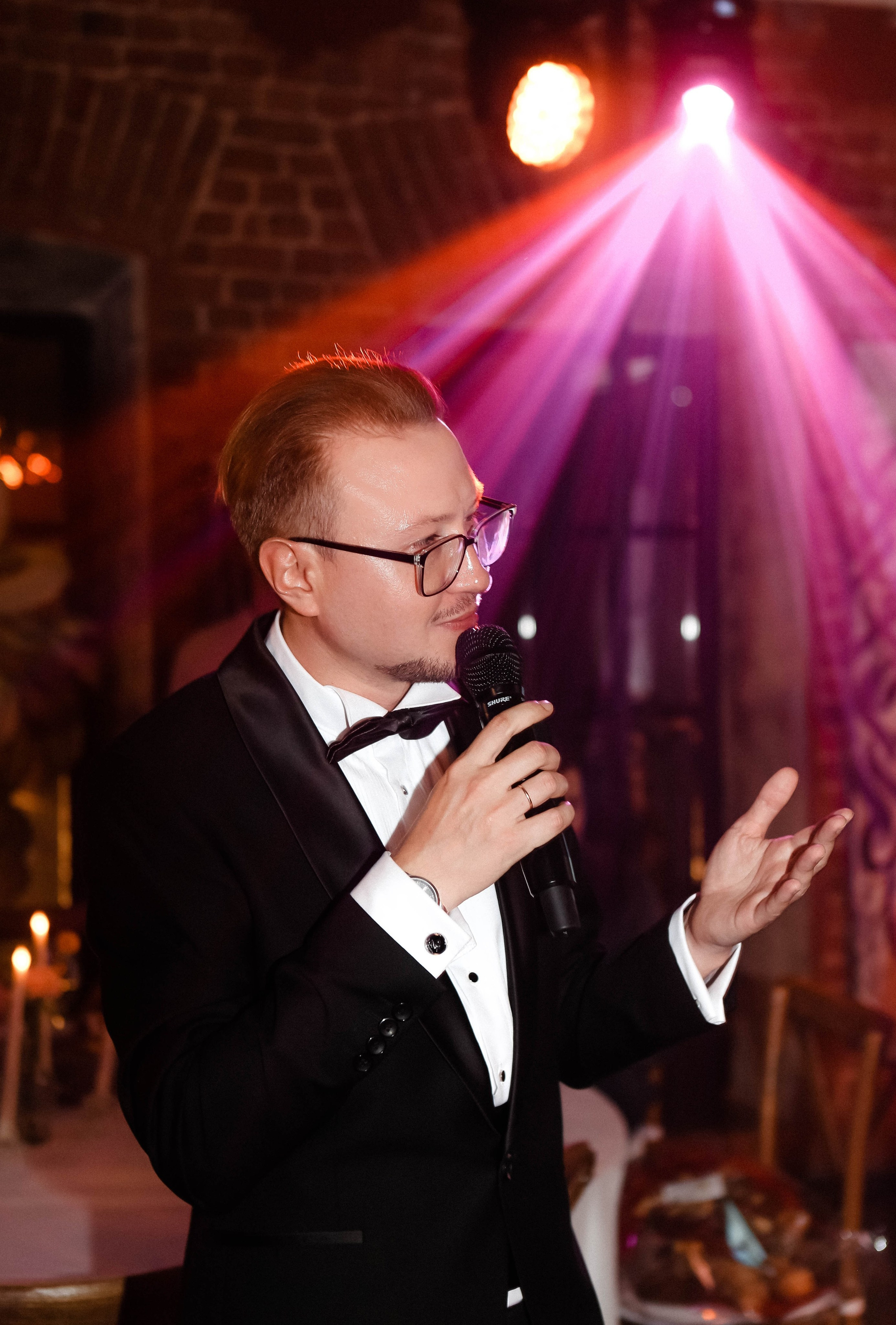 Свадебные банкеты. Ведущий на свадьбу и корпоратив Москва и Московская область Андрей Рулевой