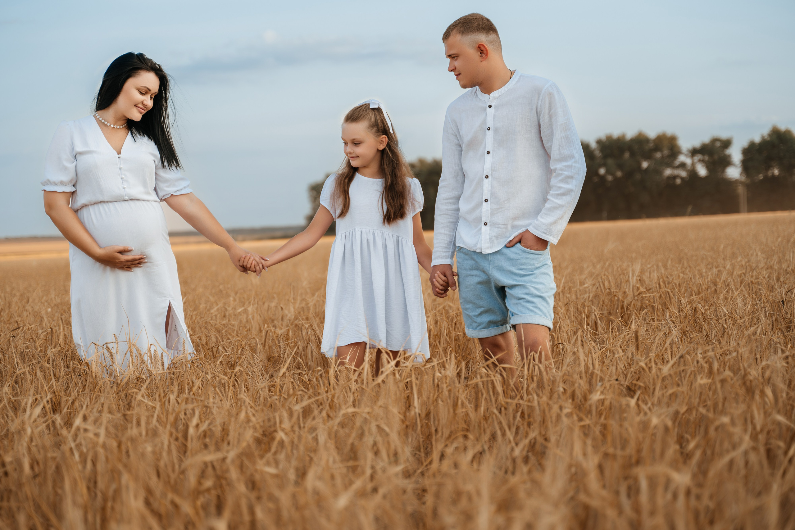 Анна, Вадим и Виктория. Семейный фотограф в Белгороде Амелина Алина
