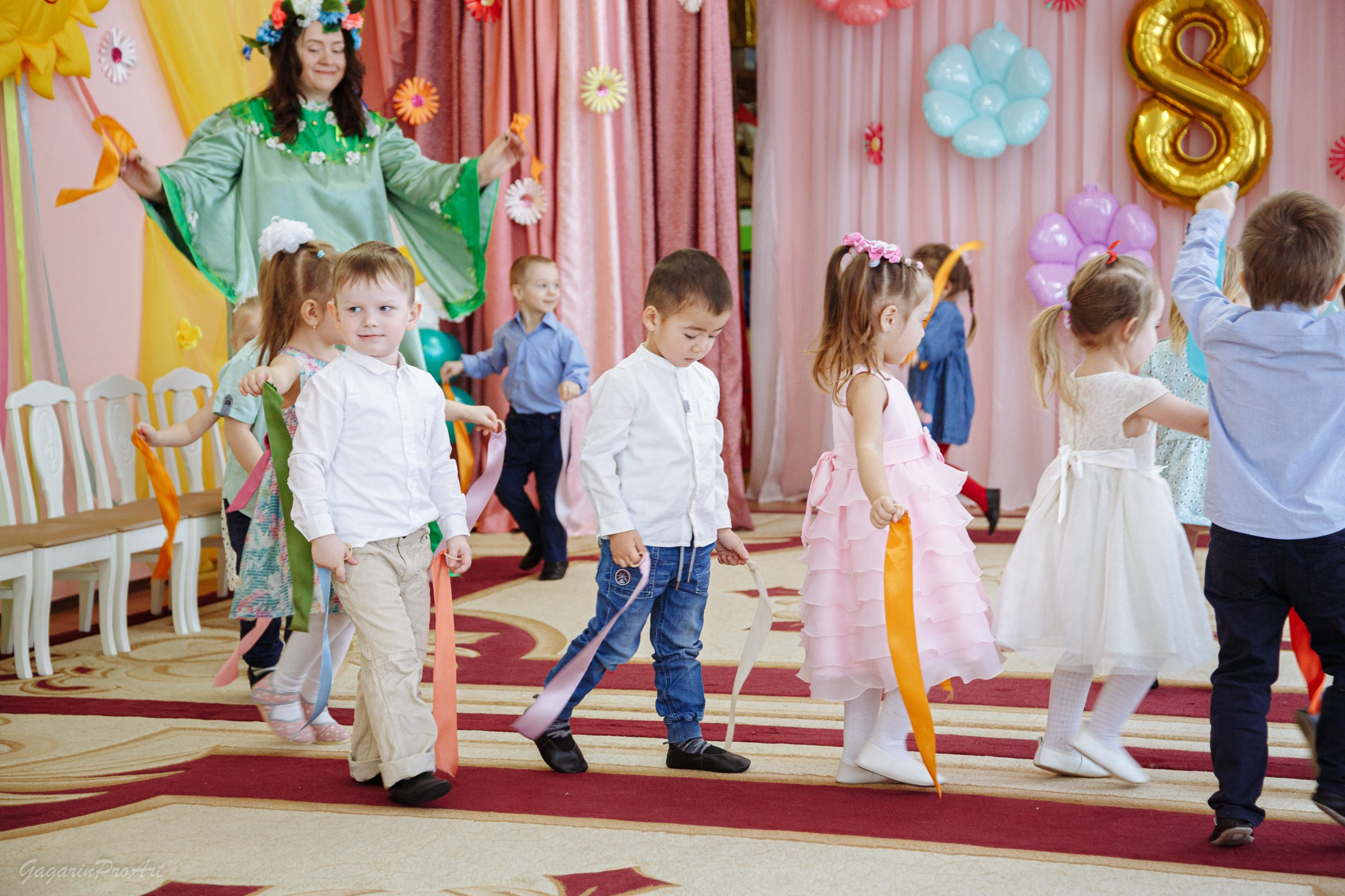 Репортаж в саду на утренник. GagarinProArt