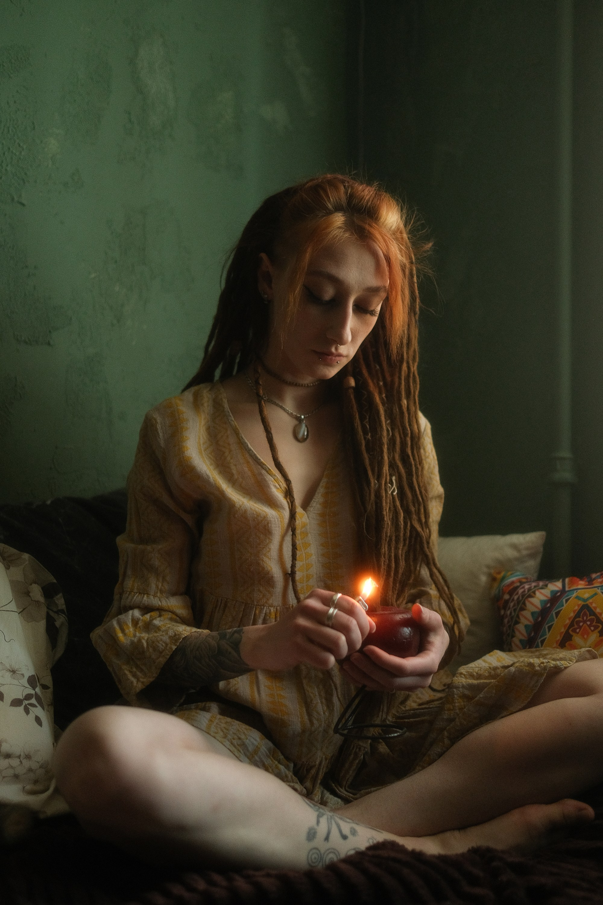 Smoky morning. Aleksandr Schafft