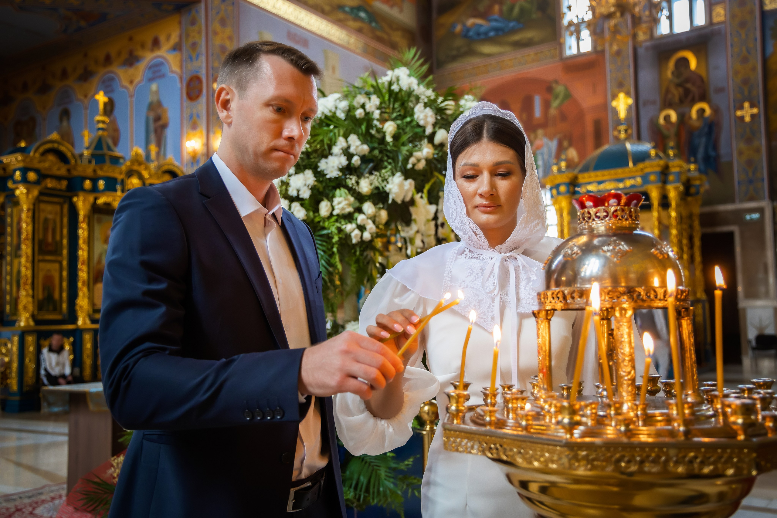 В Храме. Семейный и Свадебный фотограф в Астане Александр Астапов