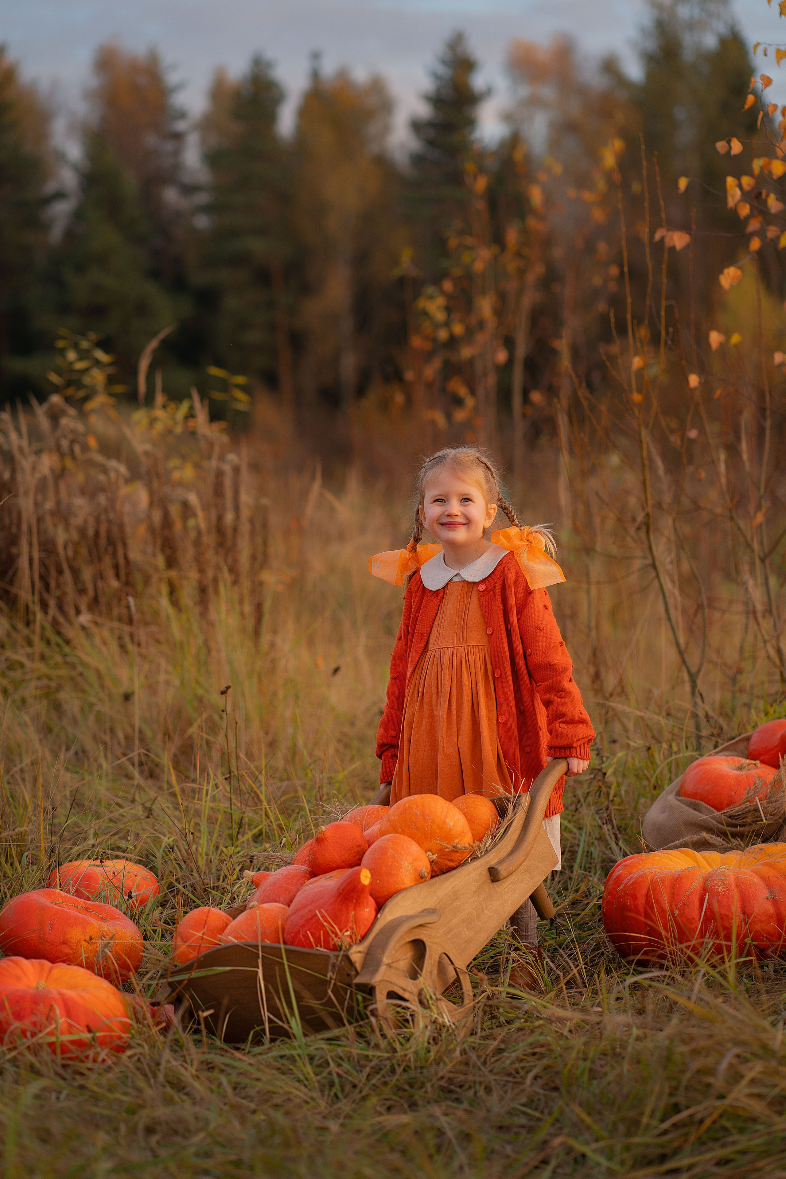Детские осенние фотосеты. Детский и семейный фотограф в Москве и Подмосковье Настя Наумова
