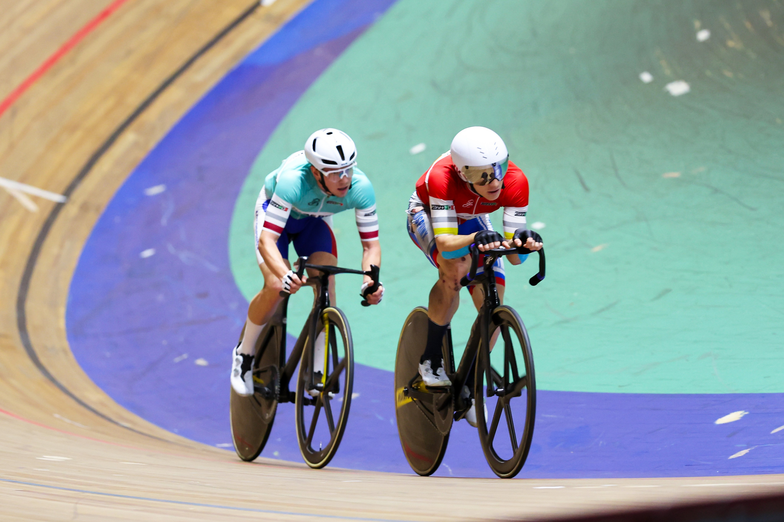 Кубок России велотрек гонка Мэдисон 21.01.2025. Спортивный и репортажный фотограф Антон Тереханов