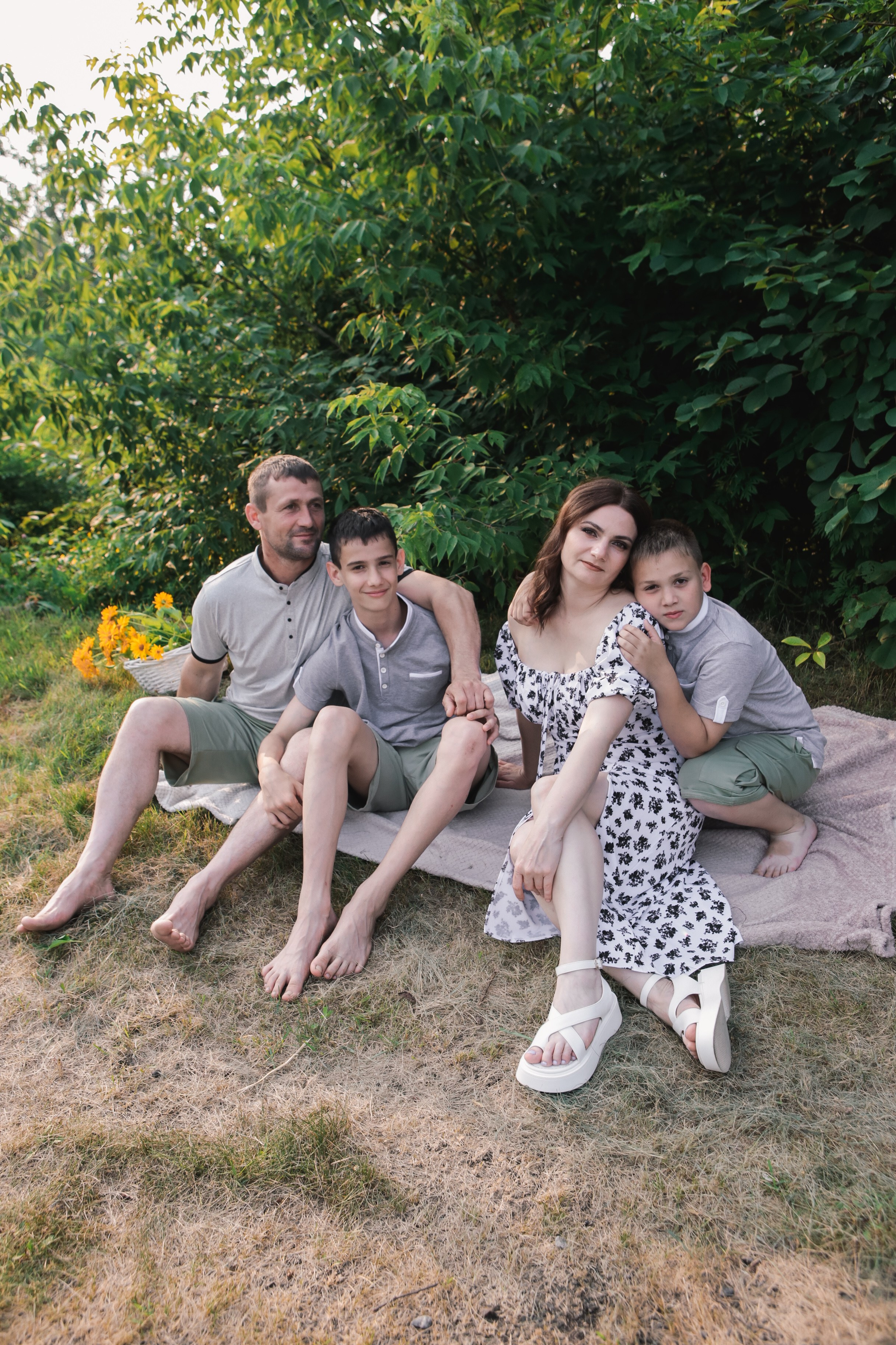 Галина с семьей ❤️. Фотограф Лесозаводск/Хабаровск