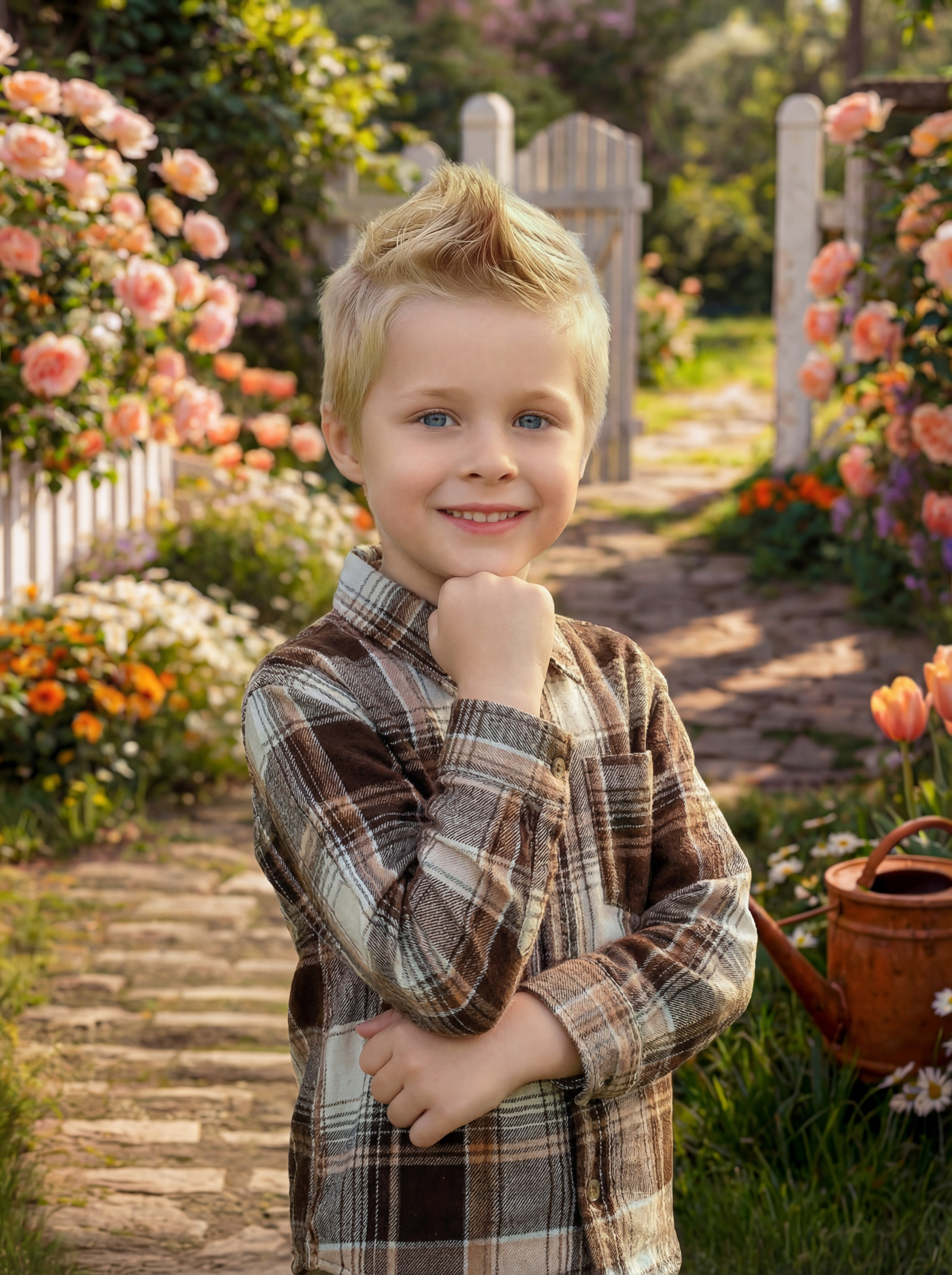 Велосипед Весна. Детская фотостудия Москва