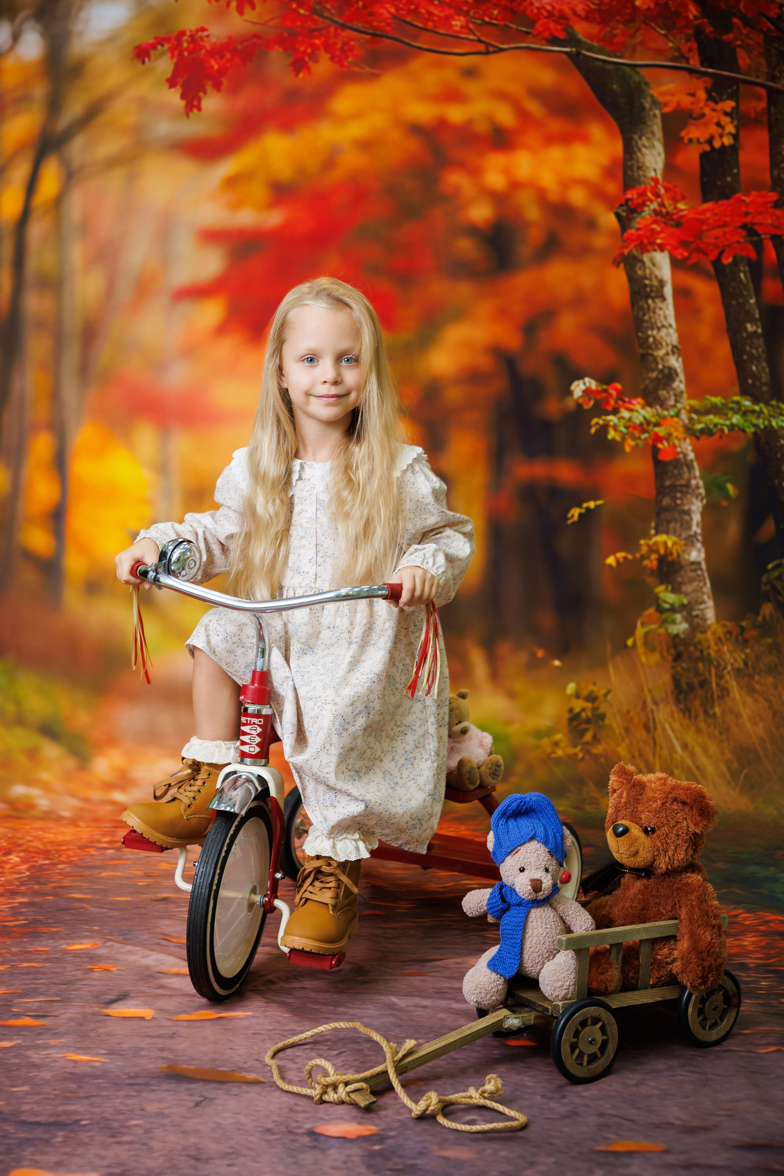 Велосипед. Детская фотостудия Москва