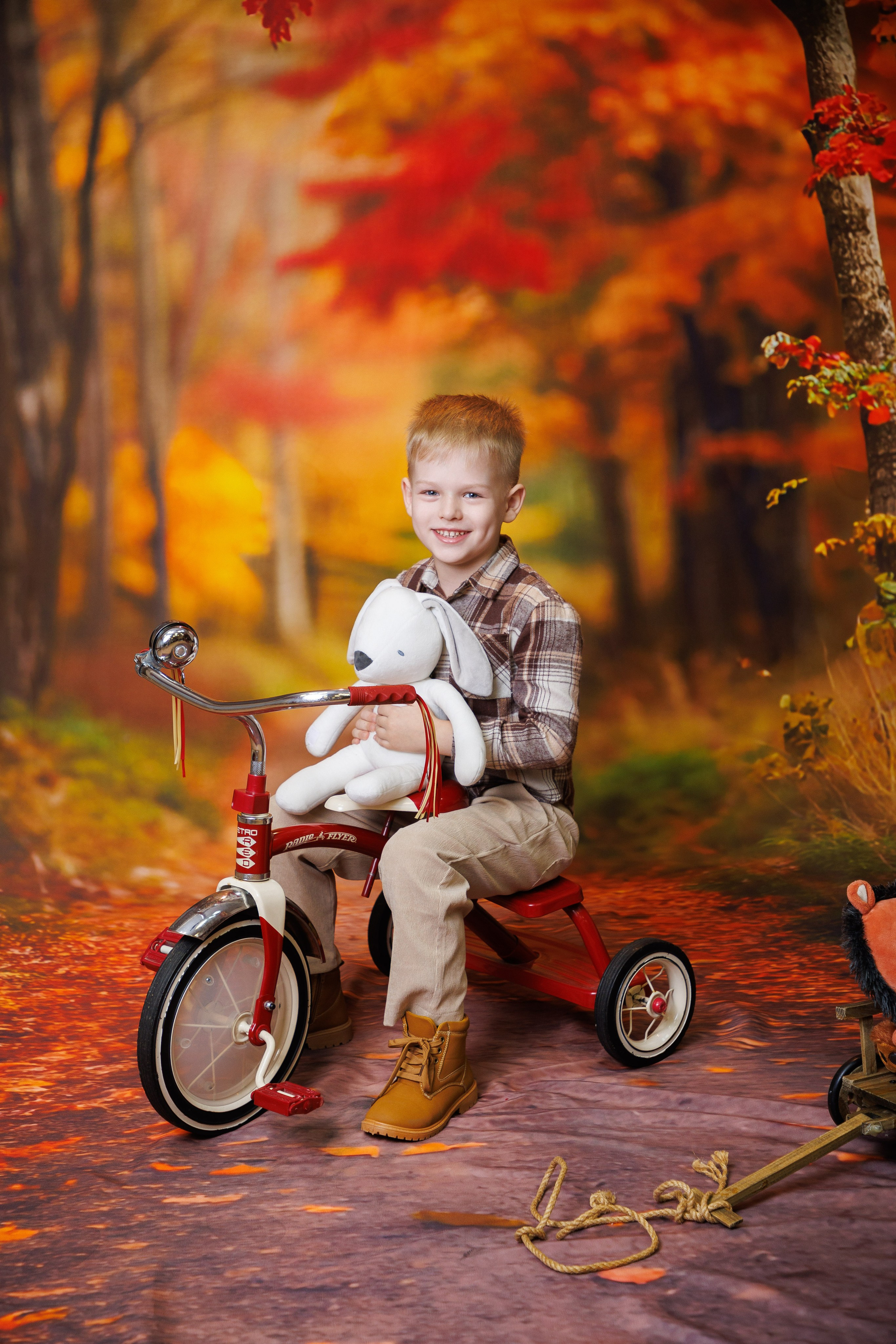 Велосипед. Детская фотостудия Москва