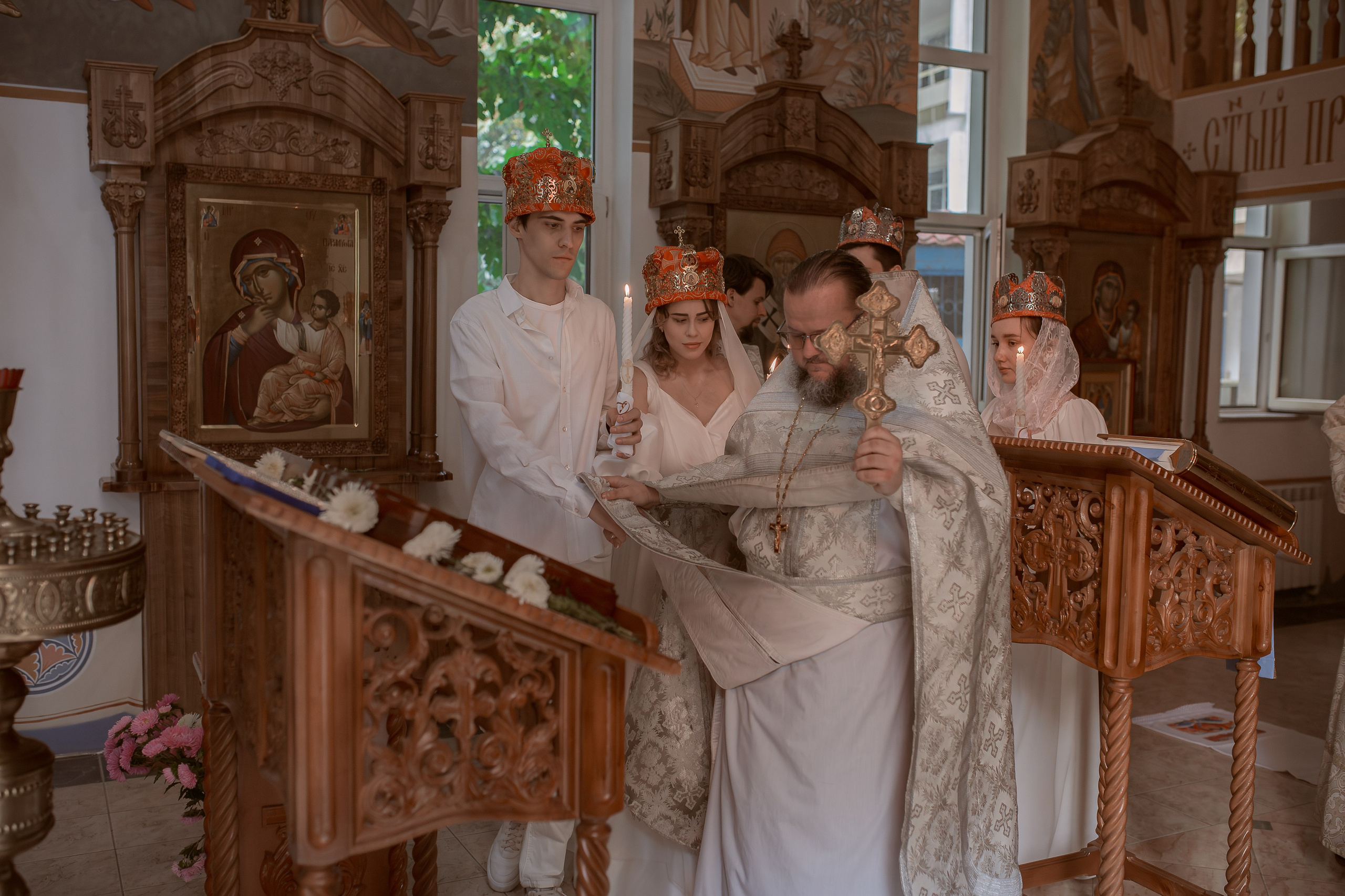 Двойное венчание. Фотограф на Крещение и Венчание в Ташкенте