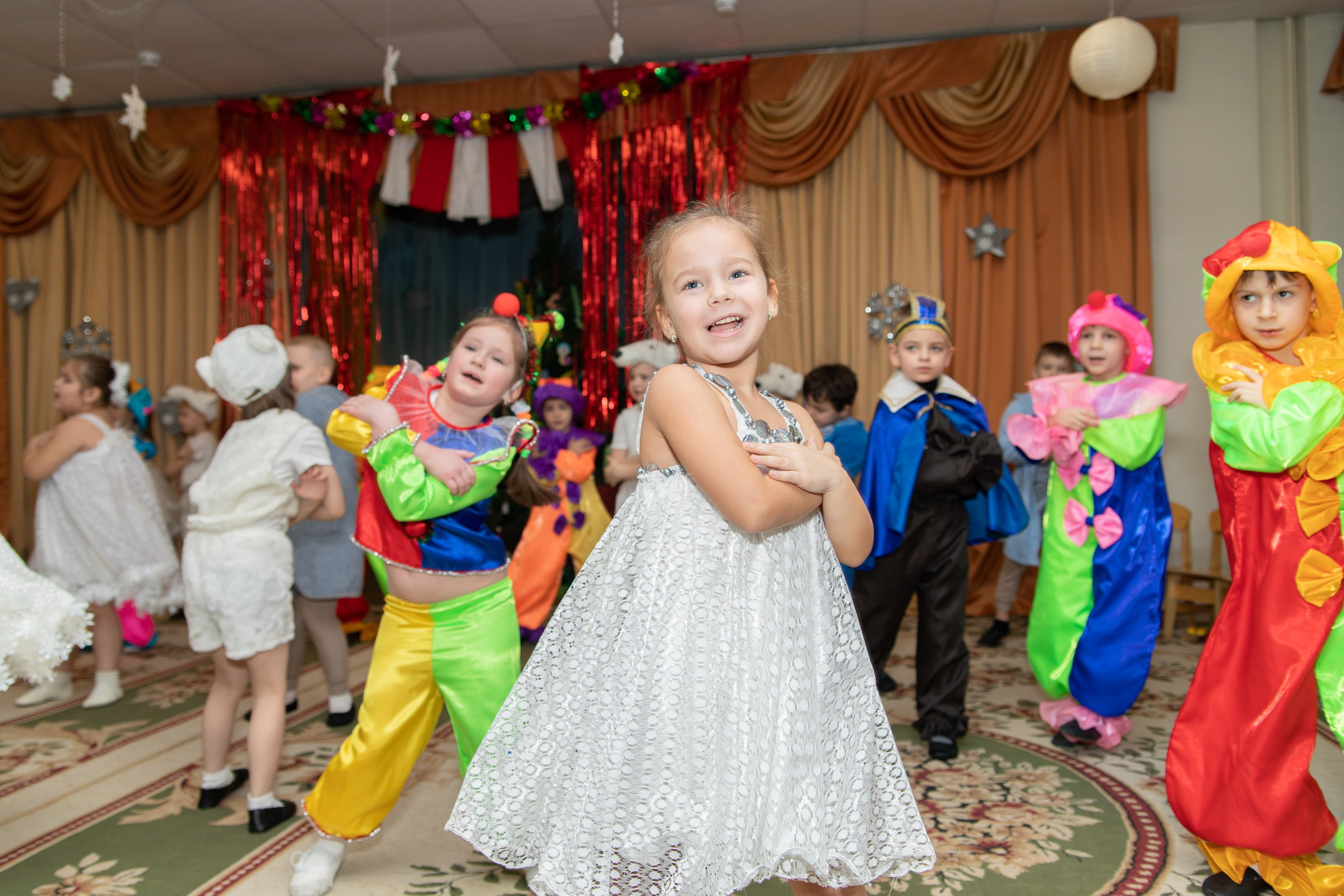 Новогодний утренник в садике. Фотограф-дизайнер, семейный фотограф, фуд-фотограф в Москве и Московской области Лаврова Анна