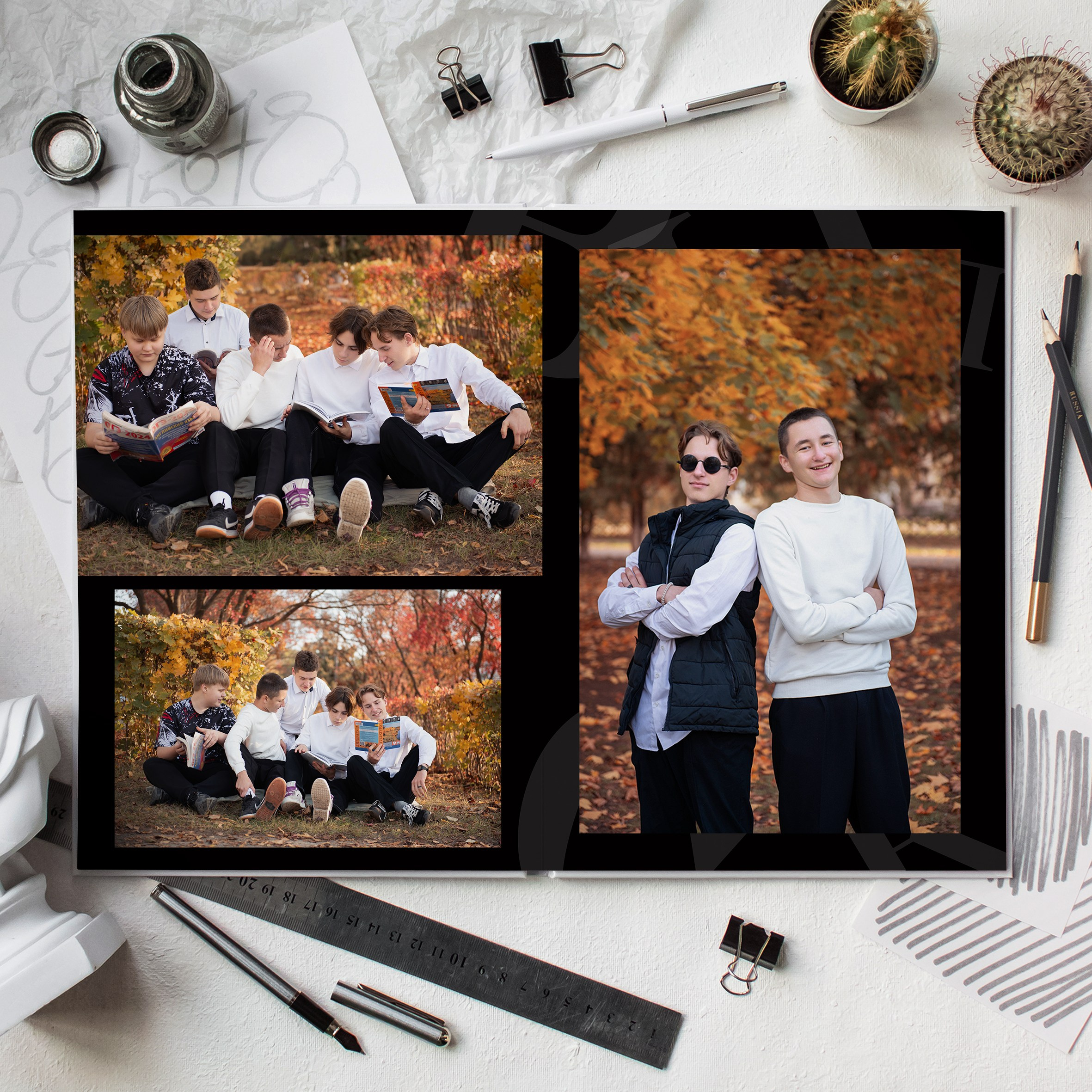 Выпускные альбомы 9-11 класс. Фотограф в Новомичуринске Наталья Малиновская