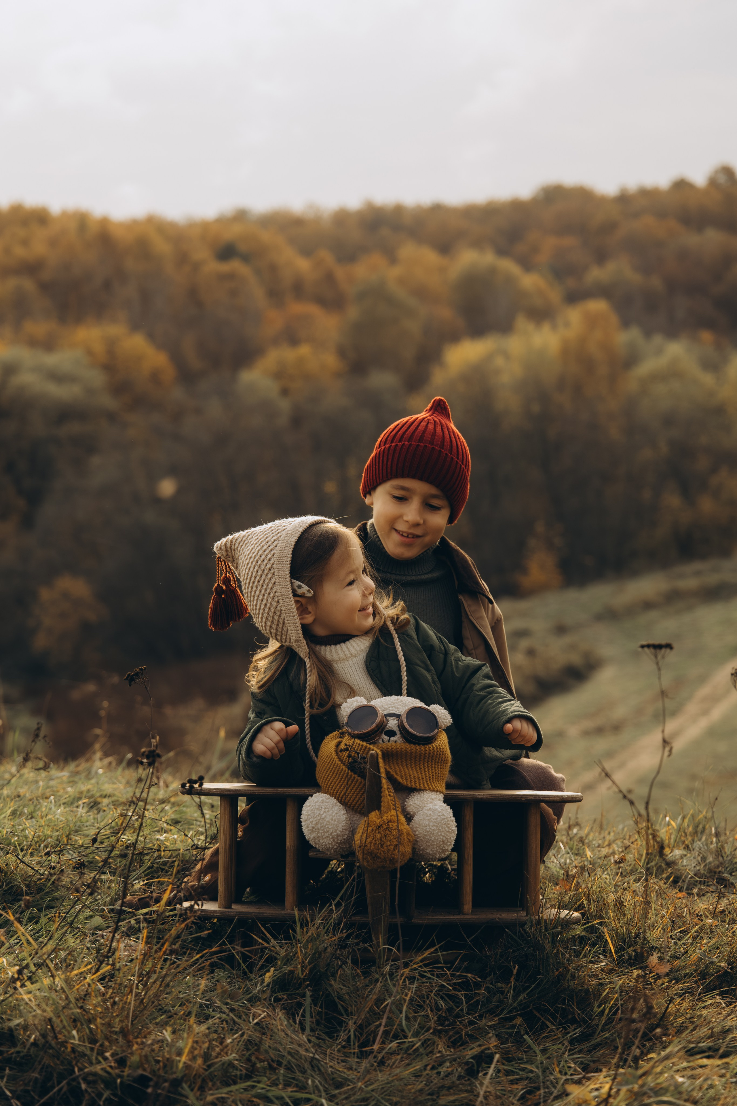 Теплая осенняя история. Семейный фотограф в Москве Лоншакова Кристина