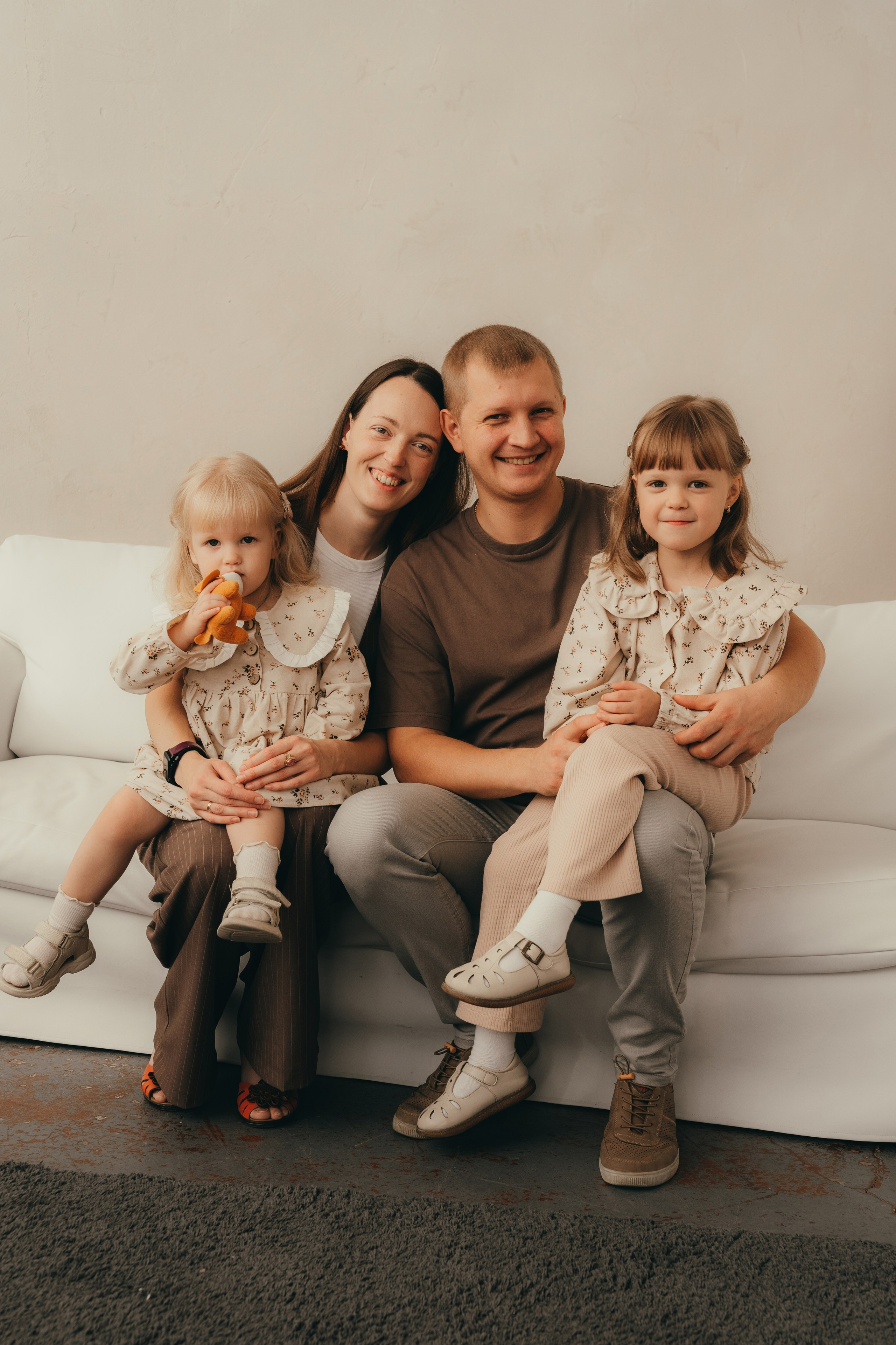 Большая семья. Семейный фотограф • Домашние съемки в Нижнем Новгороде
