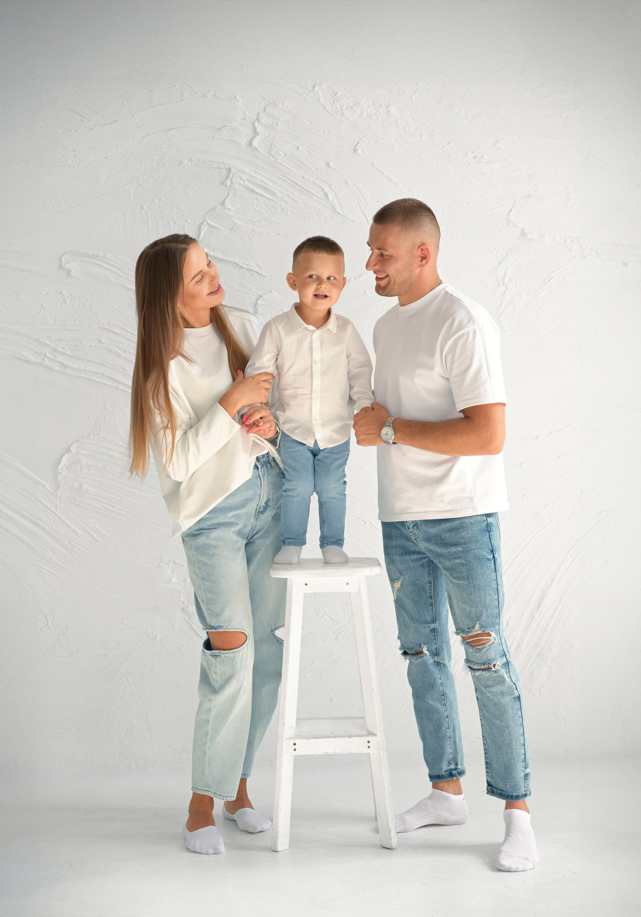 Кацярына, Яўген і&nbsp;Дамір