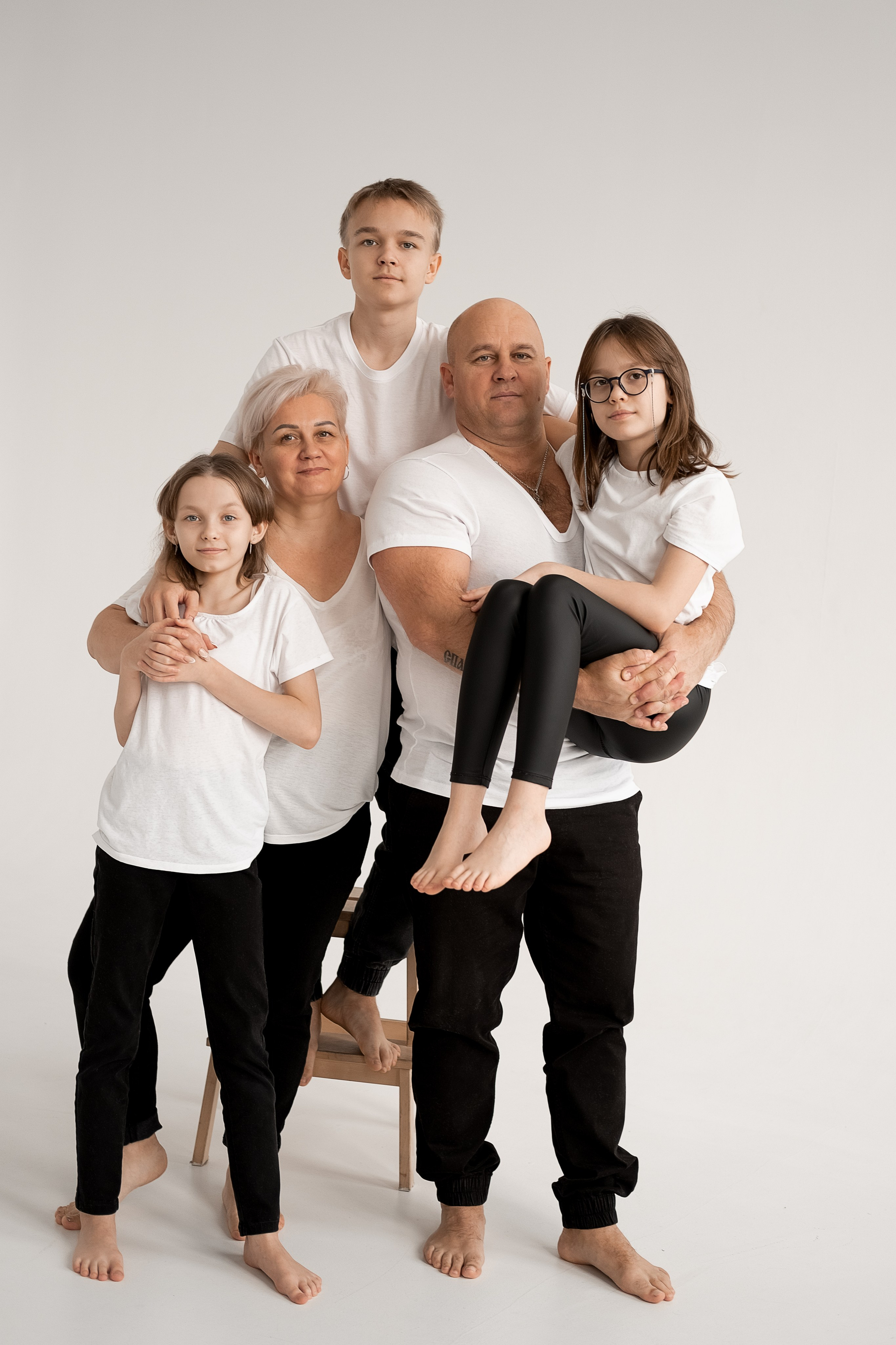 Семейная фотосессия (прогулки и студии). Семейный и женский фотограф в Санкт-Петербурге