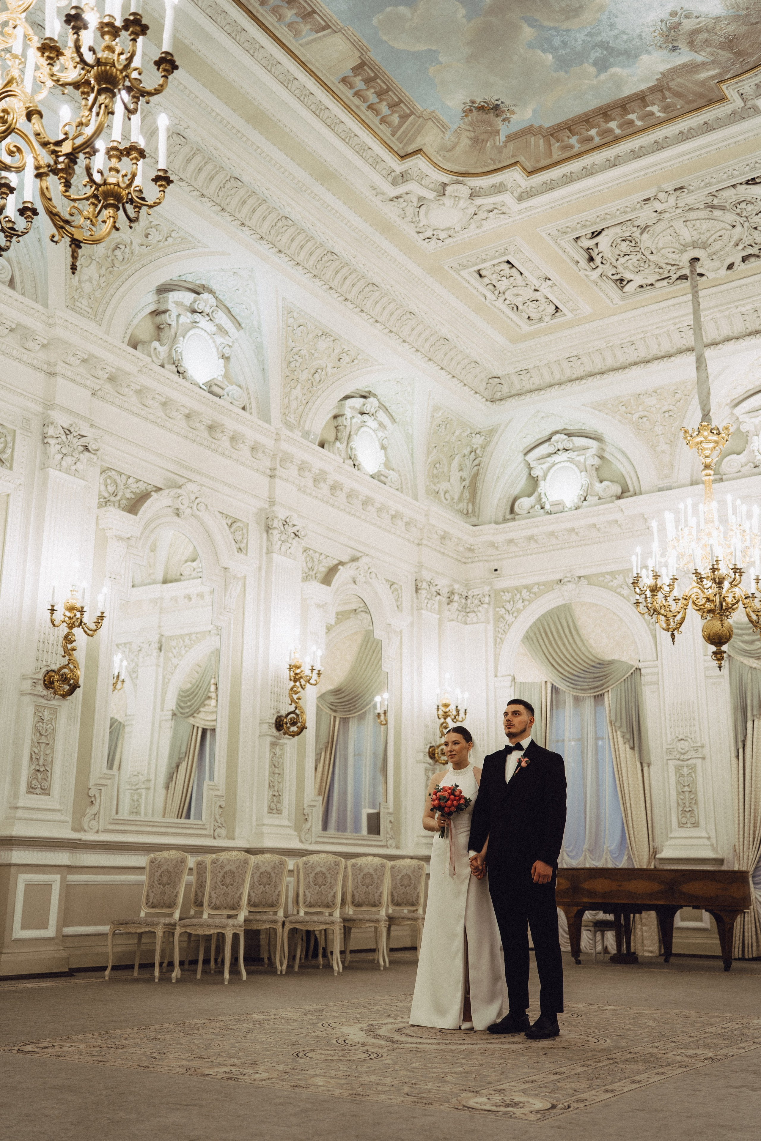 СВАДЕБНАЯ СЬЕМКА В ПЕВОМ ДВОРЦЕ БРАКОСОЧЕТАНИЯ. Профессиональный фотограф, Санкт-Петербург — Виктория Богомолова