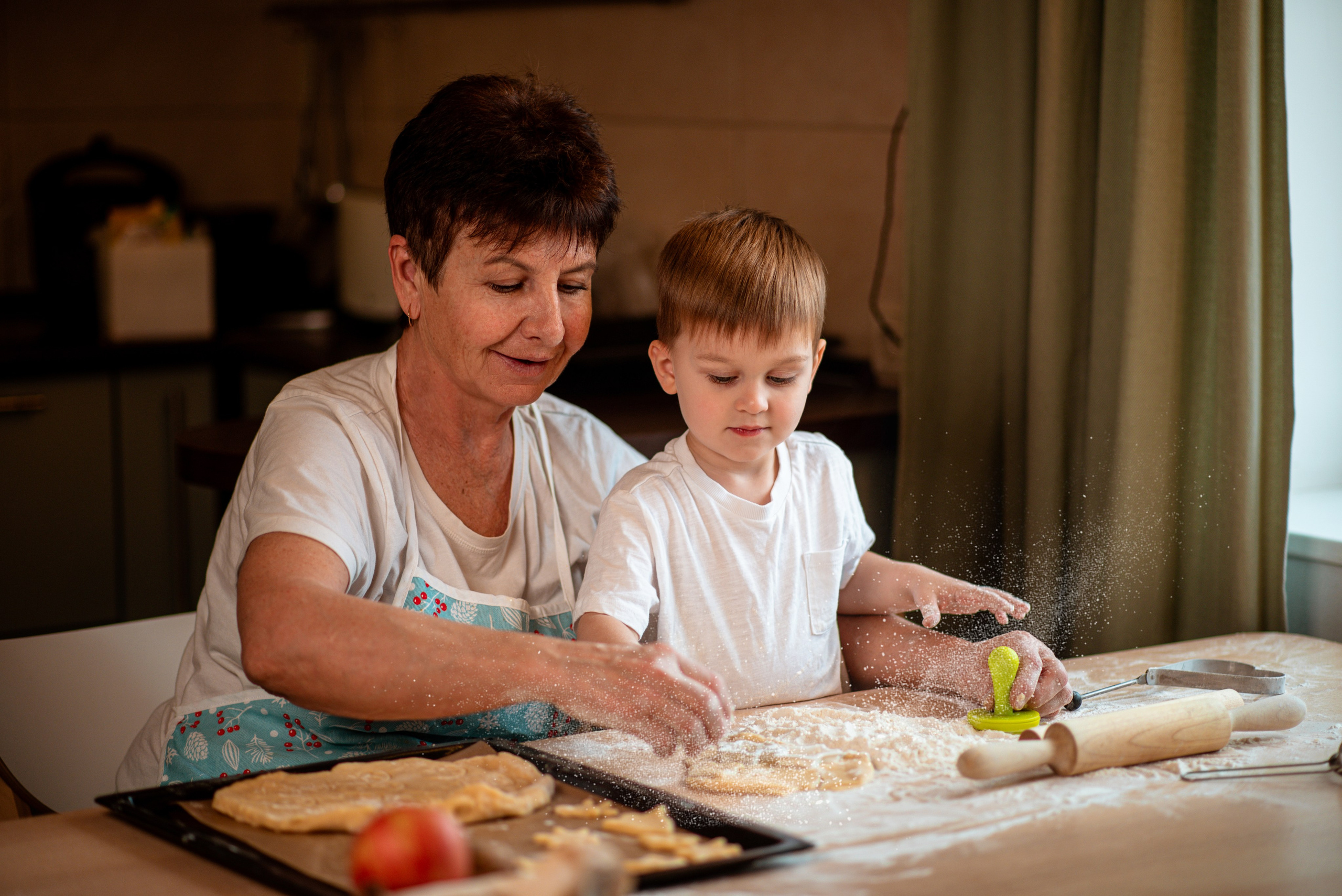 Один день Дани и бабушки Наташи. Семейный и детский фотограф в Санкт-Петербурге Светлана Юрьева