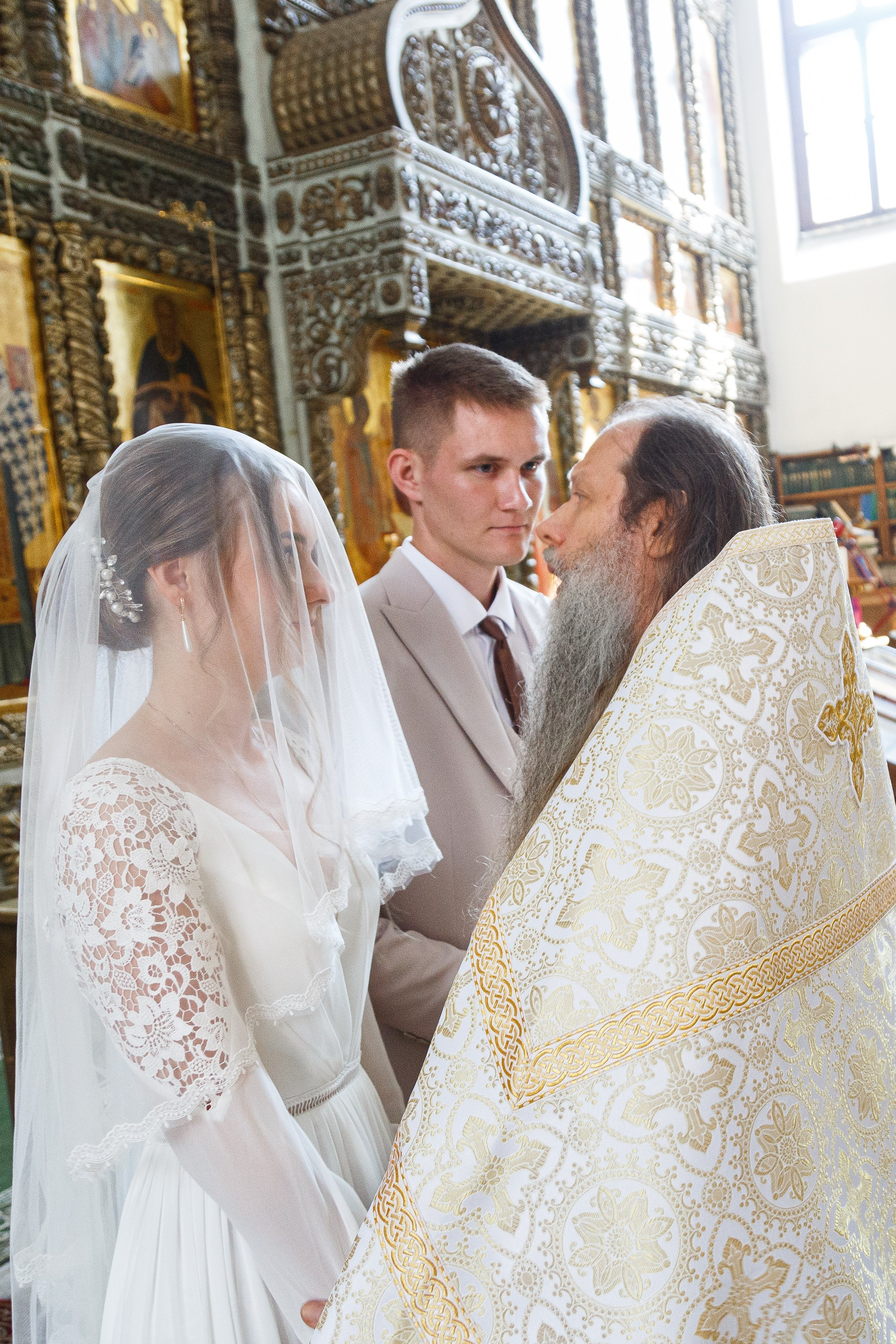 Венчание в храме Живоначальной Троицы на Шаболовке