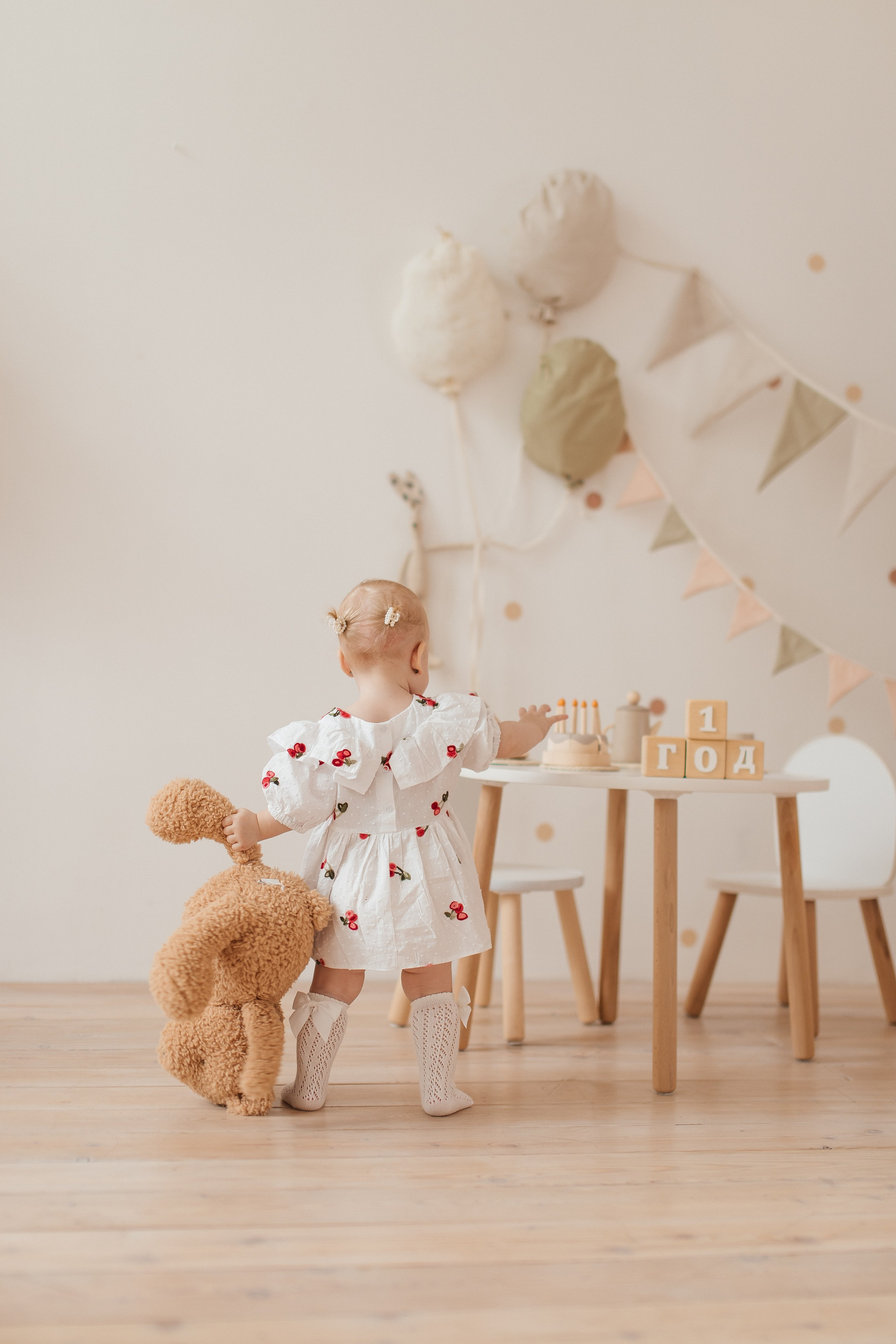 1 годик Ксении. Свадебный и семейный фотограф в Санкт-Петербурге