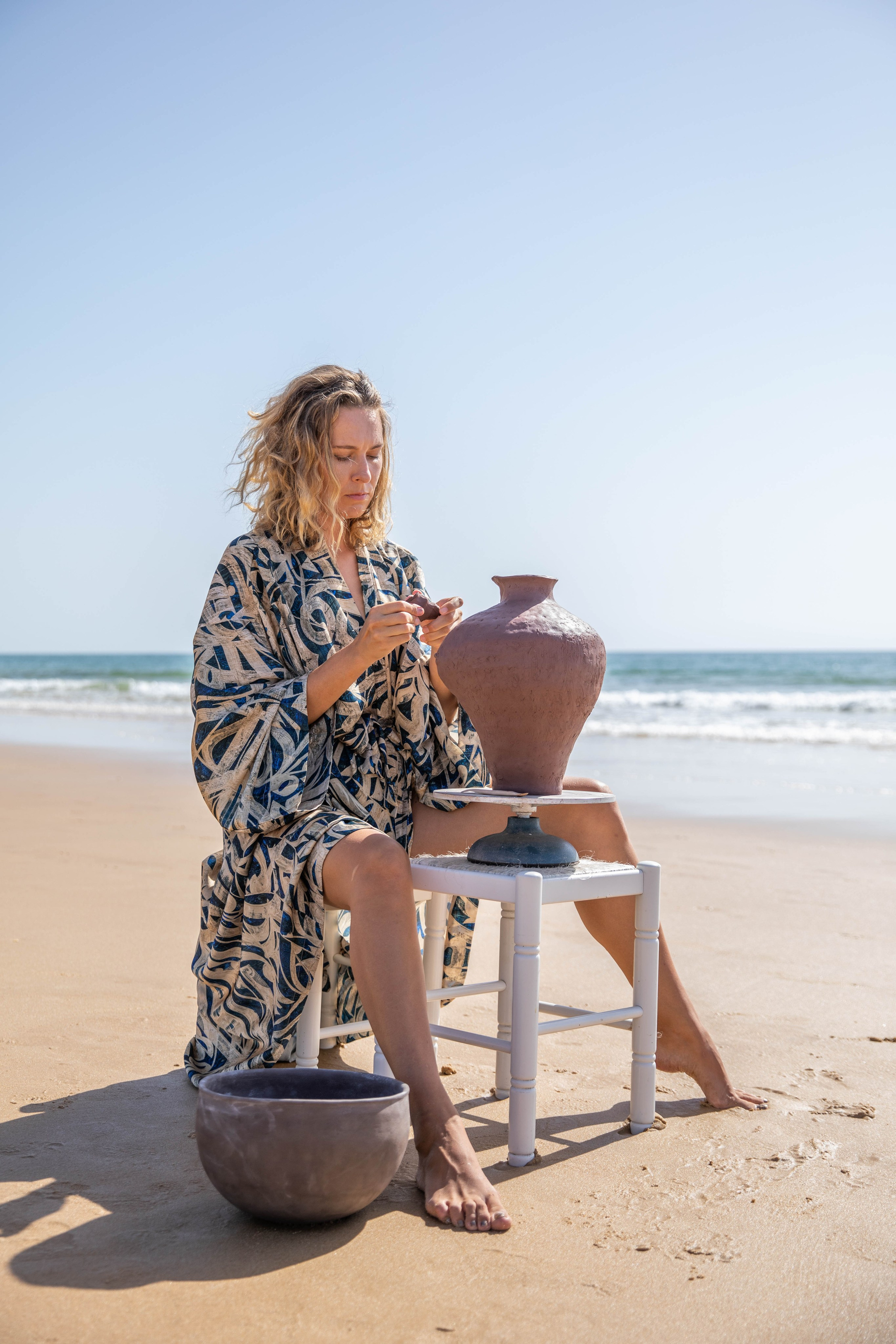 VAVA × Oksana Lomnova — A Creative Collaboration by the Ocean. Professional Photographer in Portugal. Oksana Lomnova