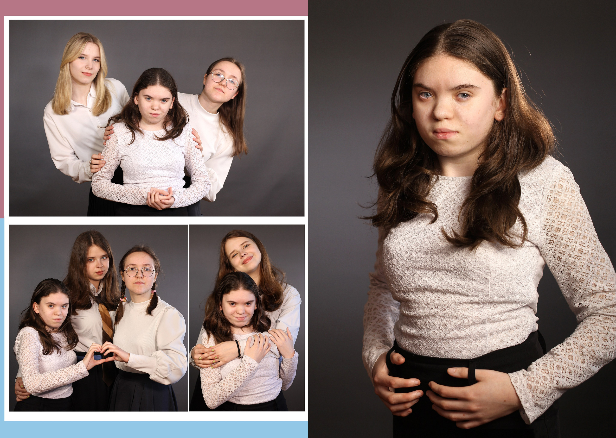 Фотокнига выпускной 9 класс. Твердая фотообложка. Страницы из плотной бумаги с глянцевой ламинацией. От 10 разворотов. Фотограф в Москве Юлия Карпова