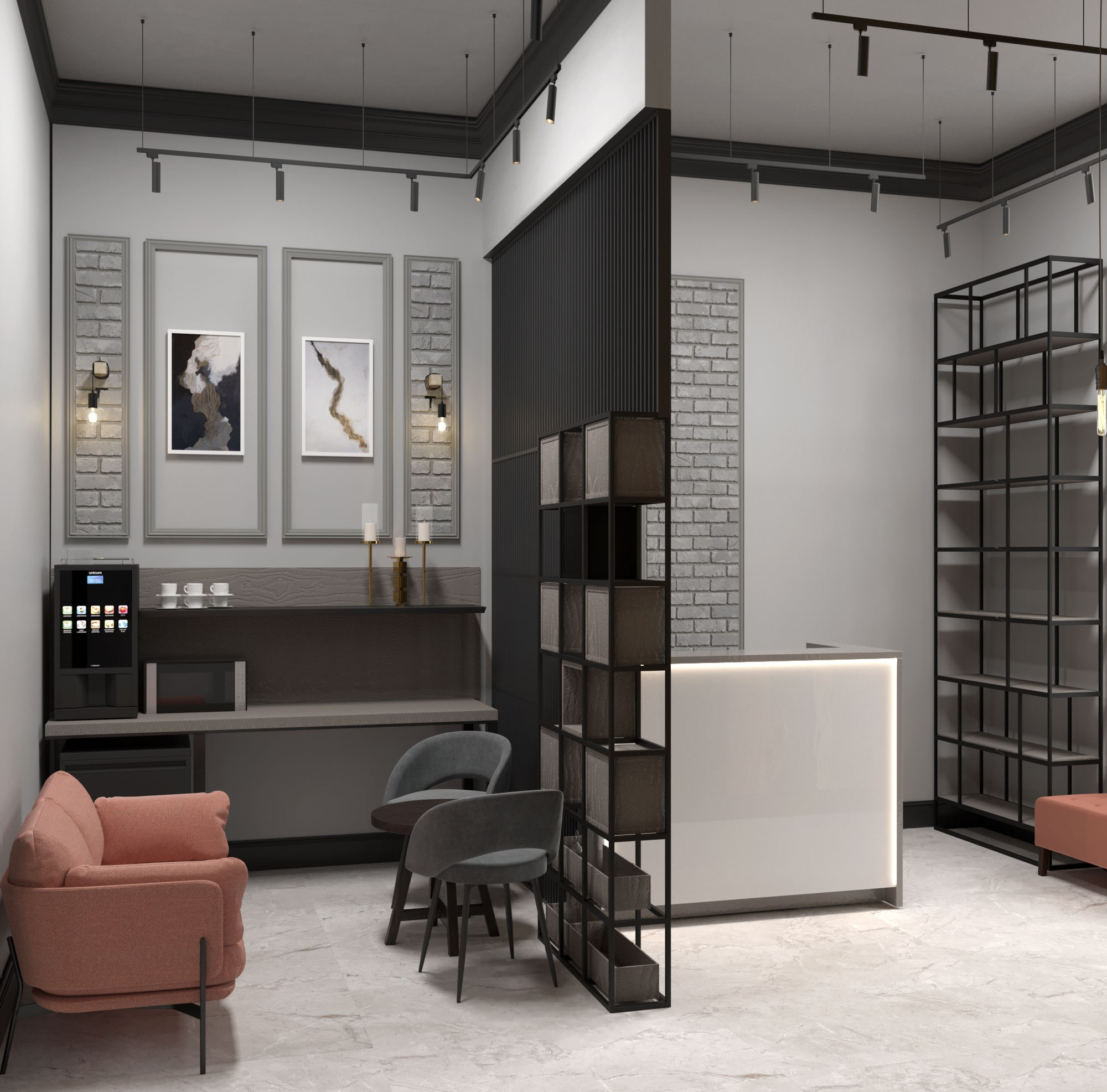 Коммерческий интерьер в Саратове — дизайн с авторским надзором. Студия «Табурет». Дизайн интерьера в Саратове — функционально, без переплаты, под ваш бюджет