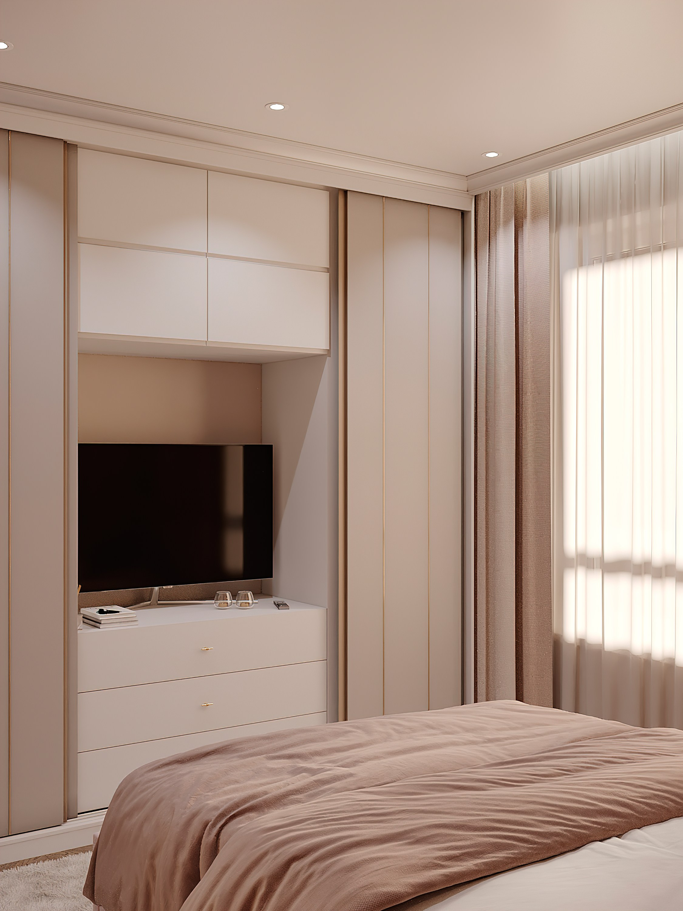 Квартира с фисташковой кухней для молодой девушки г. Москва. Батракова Наталья дизайнер интерьеров Санкт-Петербург Москва Архангель