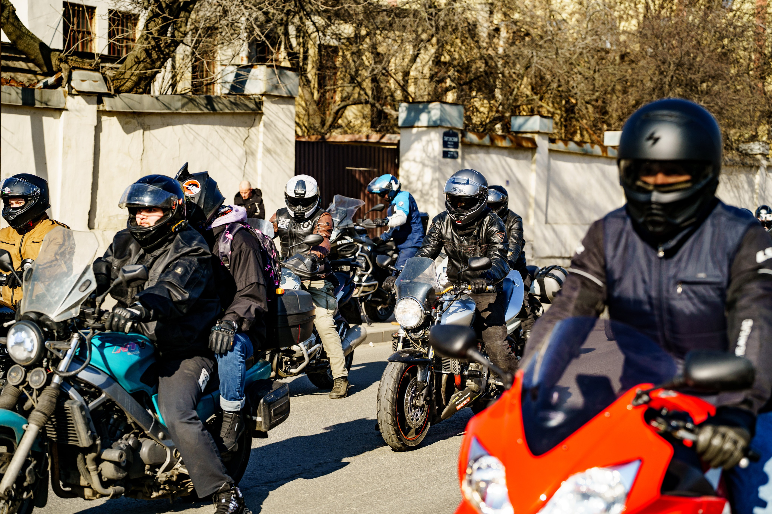 Прохват мотоклуба Norman Riders ч.1. Концертный и репортажный фотограф в Санкт-Петербурге Слава Пахомов