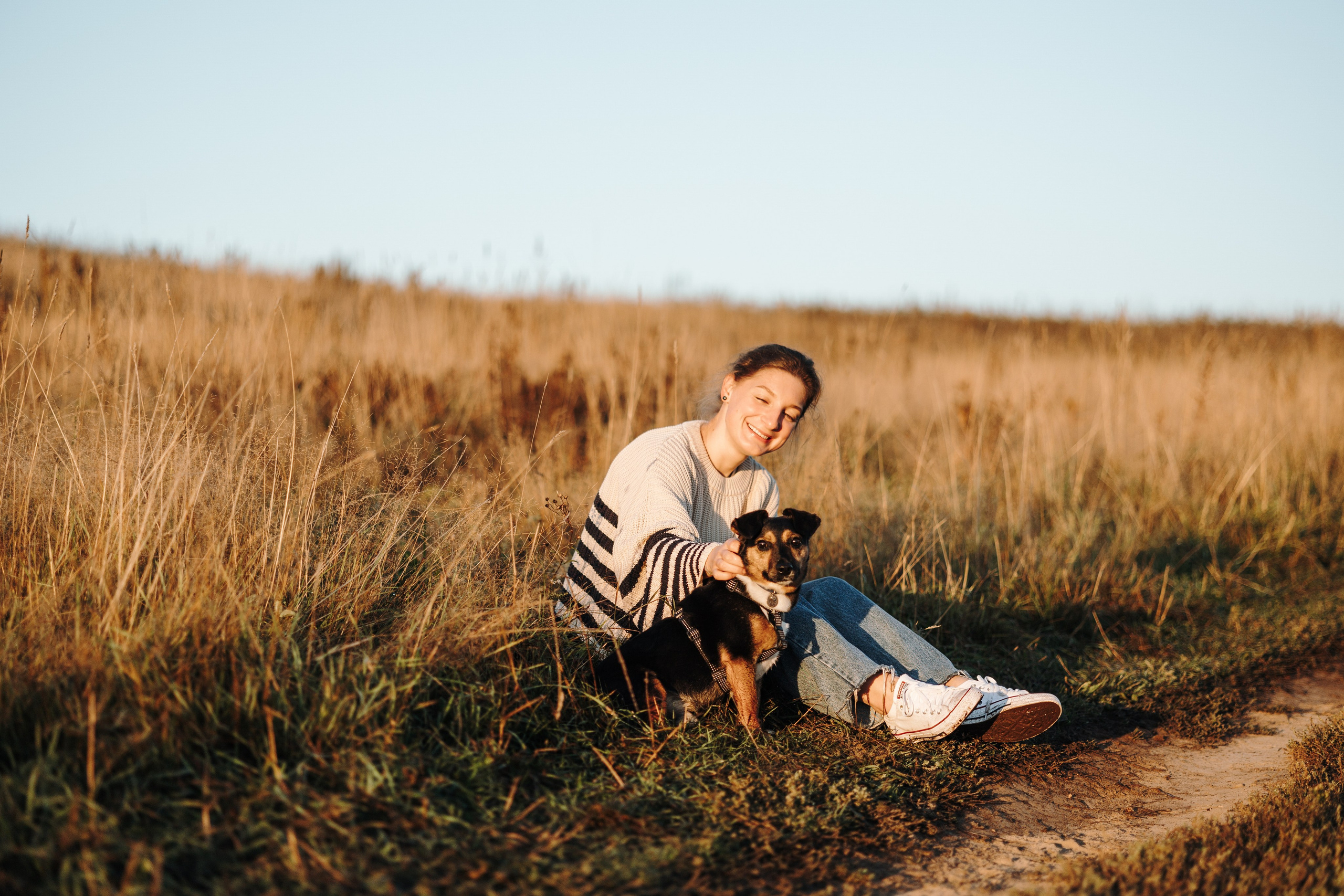 Ольга и Рекс. Фотограф — Анималист | Санкт-Петербург