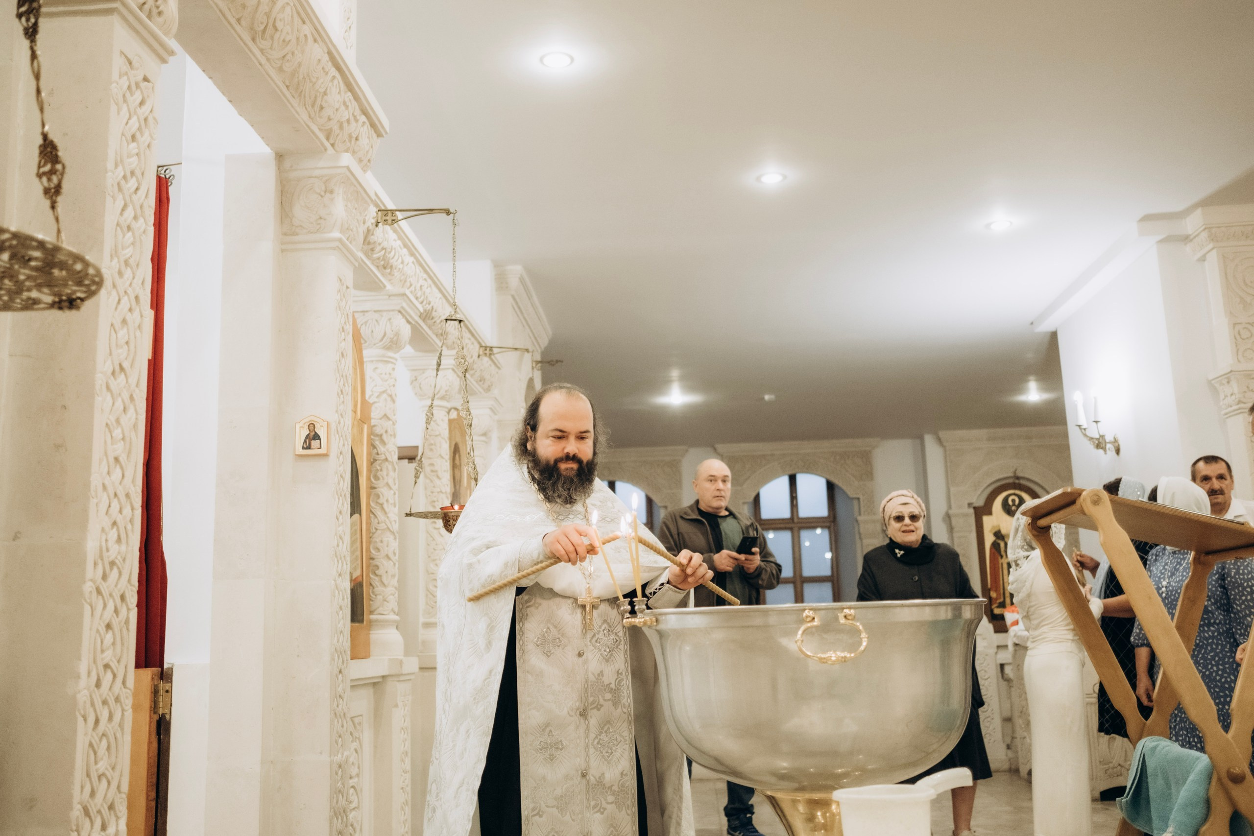 Крещение в Соборе Георгия Победоносца. Главная