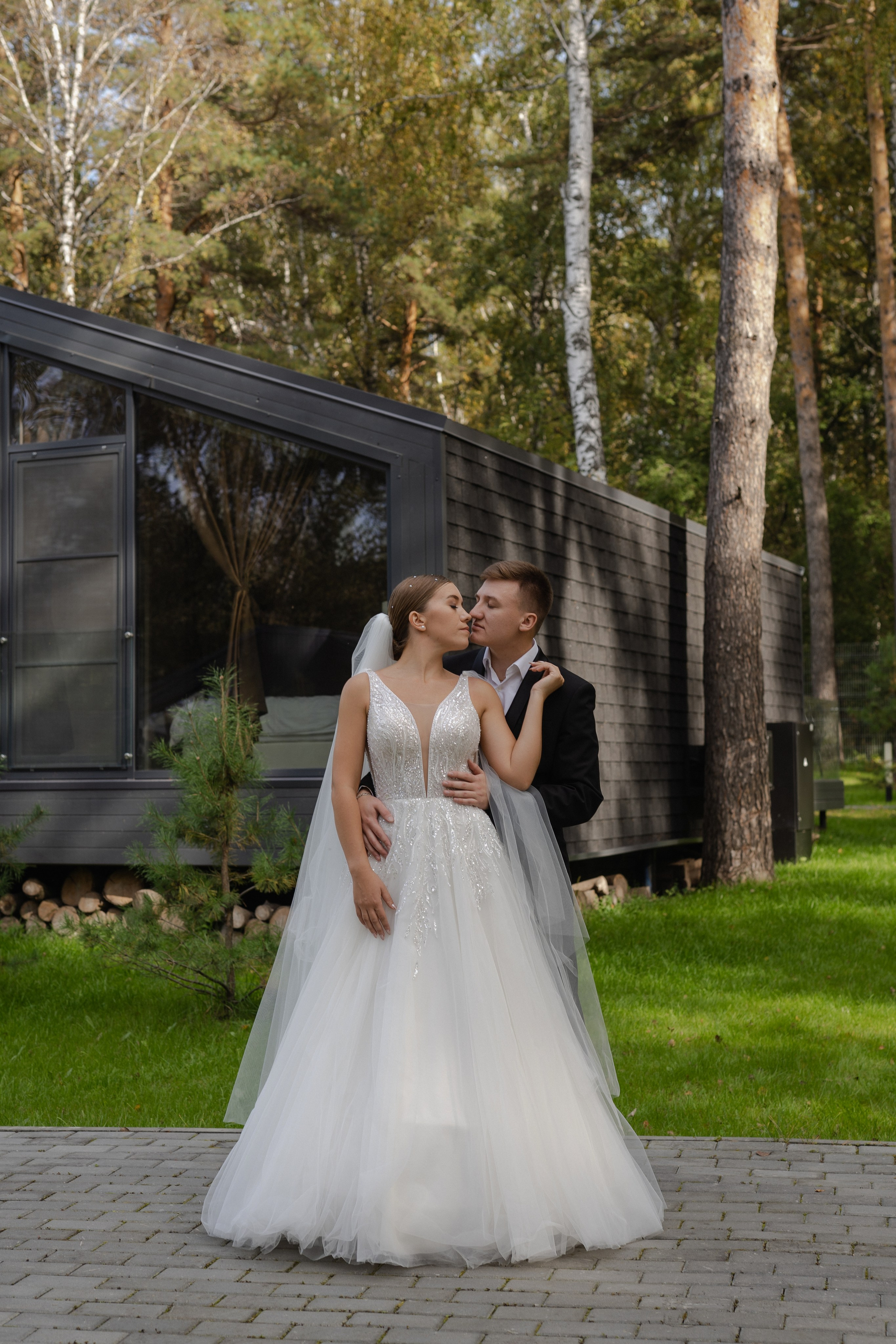 Любовь и Артур. Сосновый бор. Фотограф Аля Овчарова