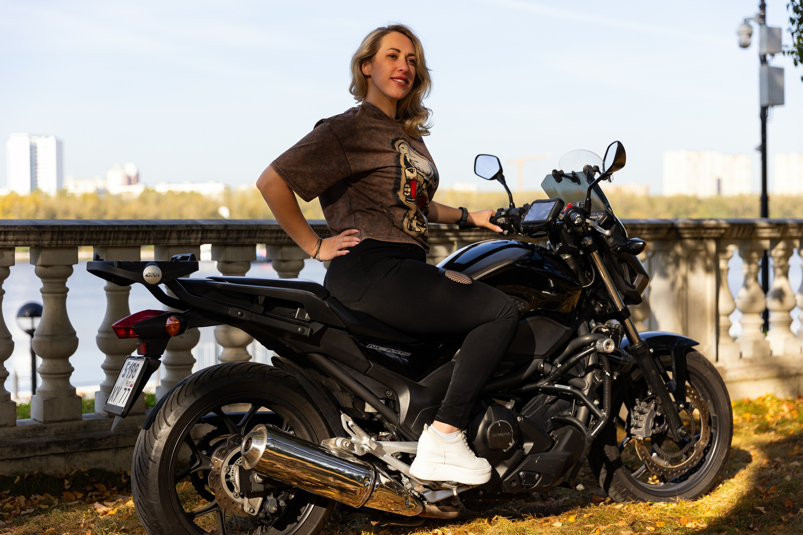 Фотосессии на мото. Фотограф Ольга Гирусова «Пантерочка» Москва