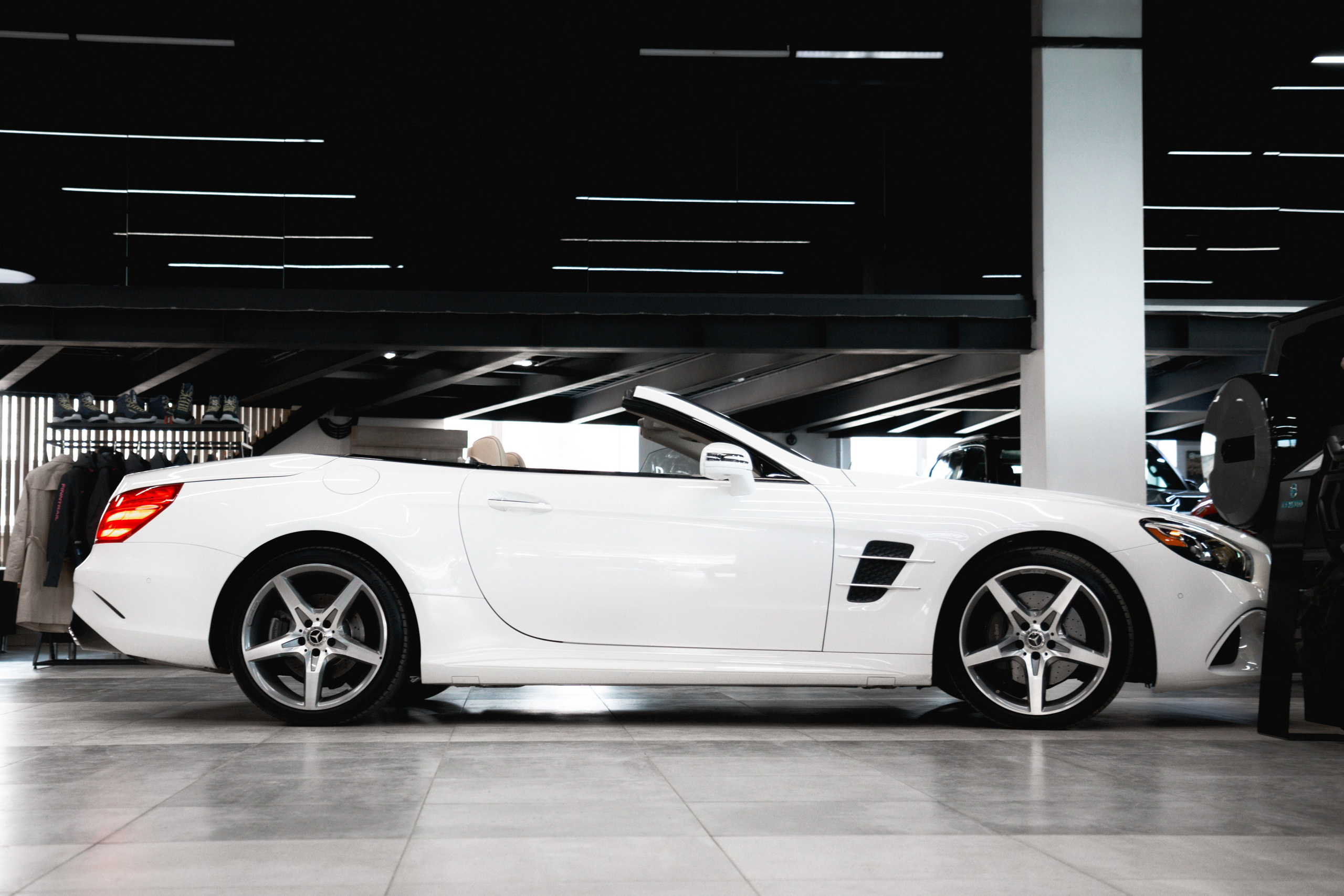 Mercedes SL550. Автомобильный фотограф и видеограф в Новосибирске|Александра Косухина