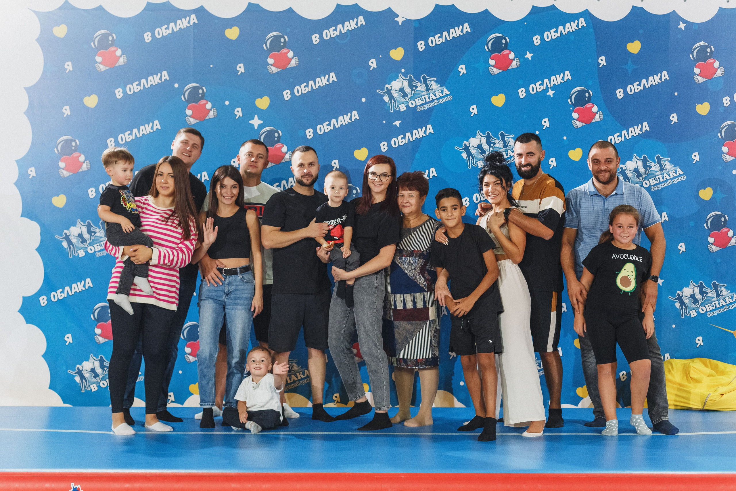 Веселье и радость: День рождения Вани в 'В облака', Таганрог. Свадебный и семейный фотограф в Таганроге Бакарюк Антон