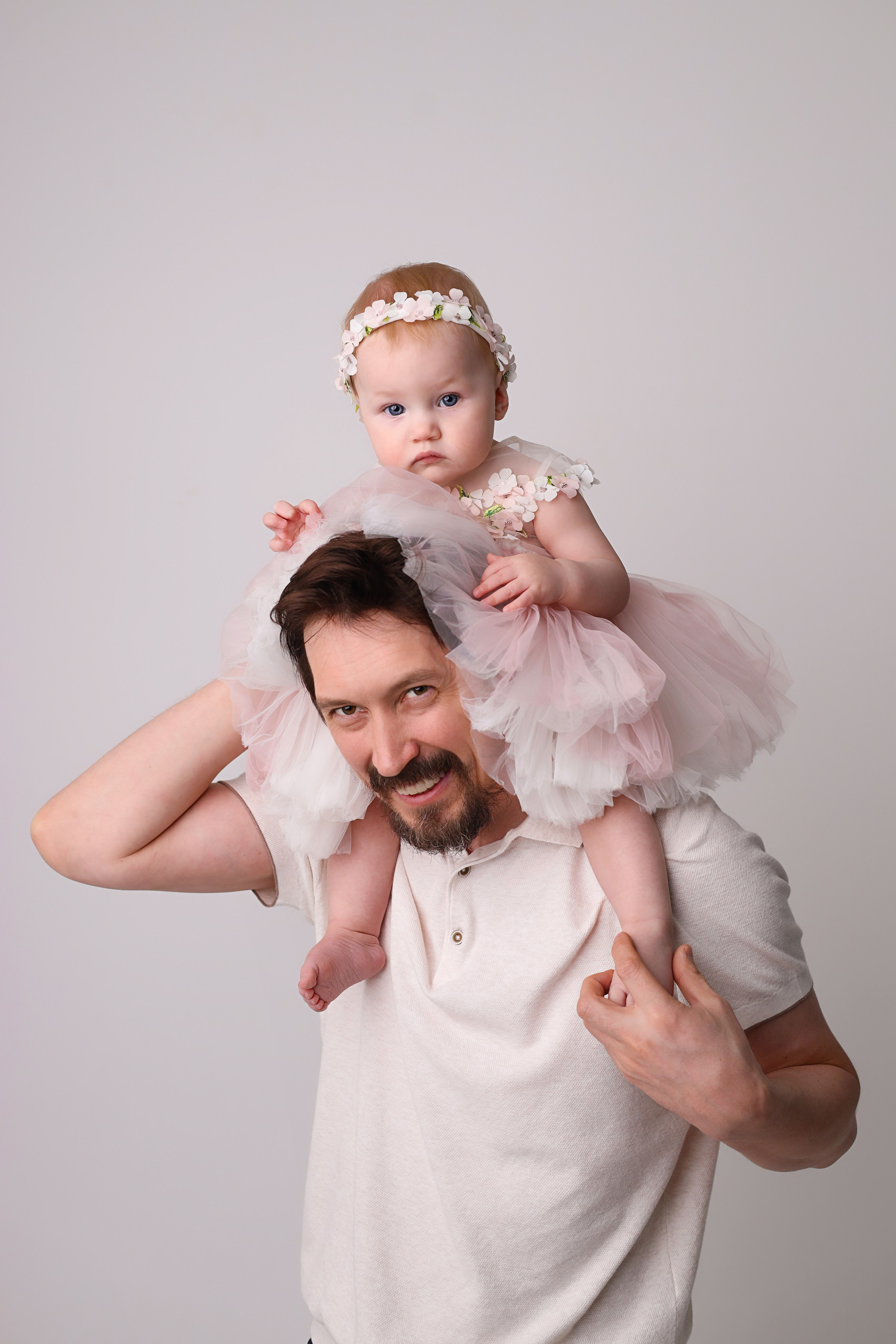 Фотосессия на 1 годик Алины. Фотограф новорожденных Москва. Ньюборн фотограф Москва