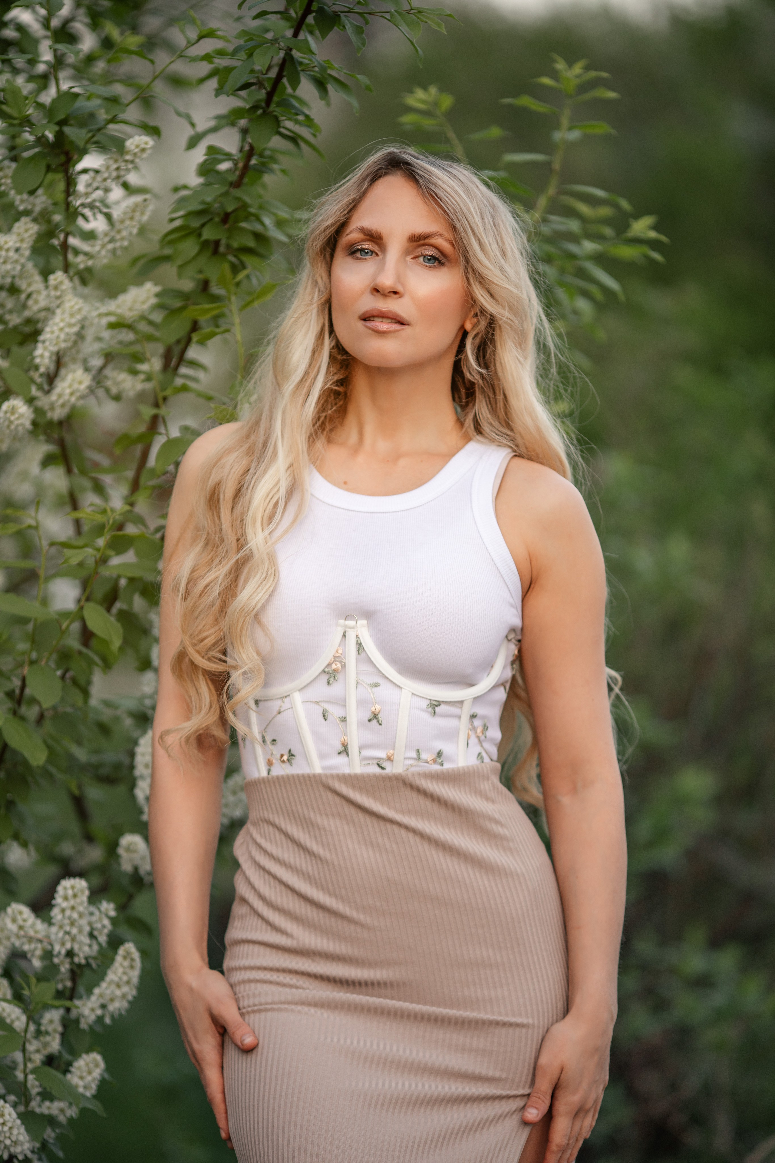 Женский портрет уличный. Семейный фотограф Москва и область Дербунова Елена