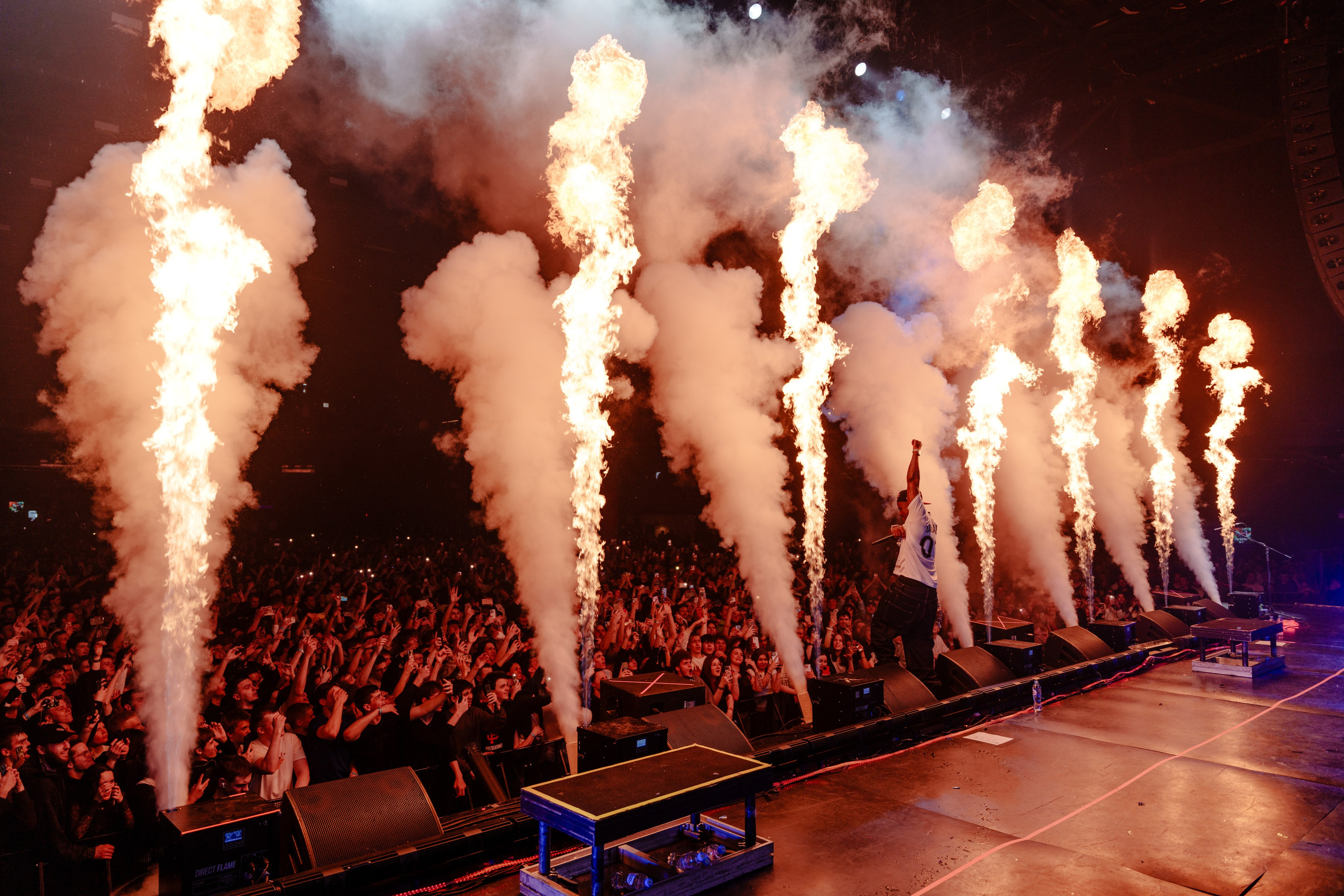 DaBaby в Москве в VK STADIUM. Репортажный фотограф Москва Сергей Дружинин