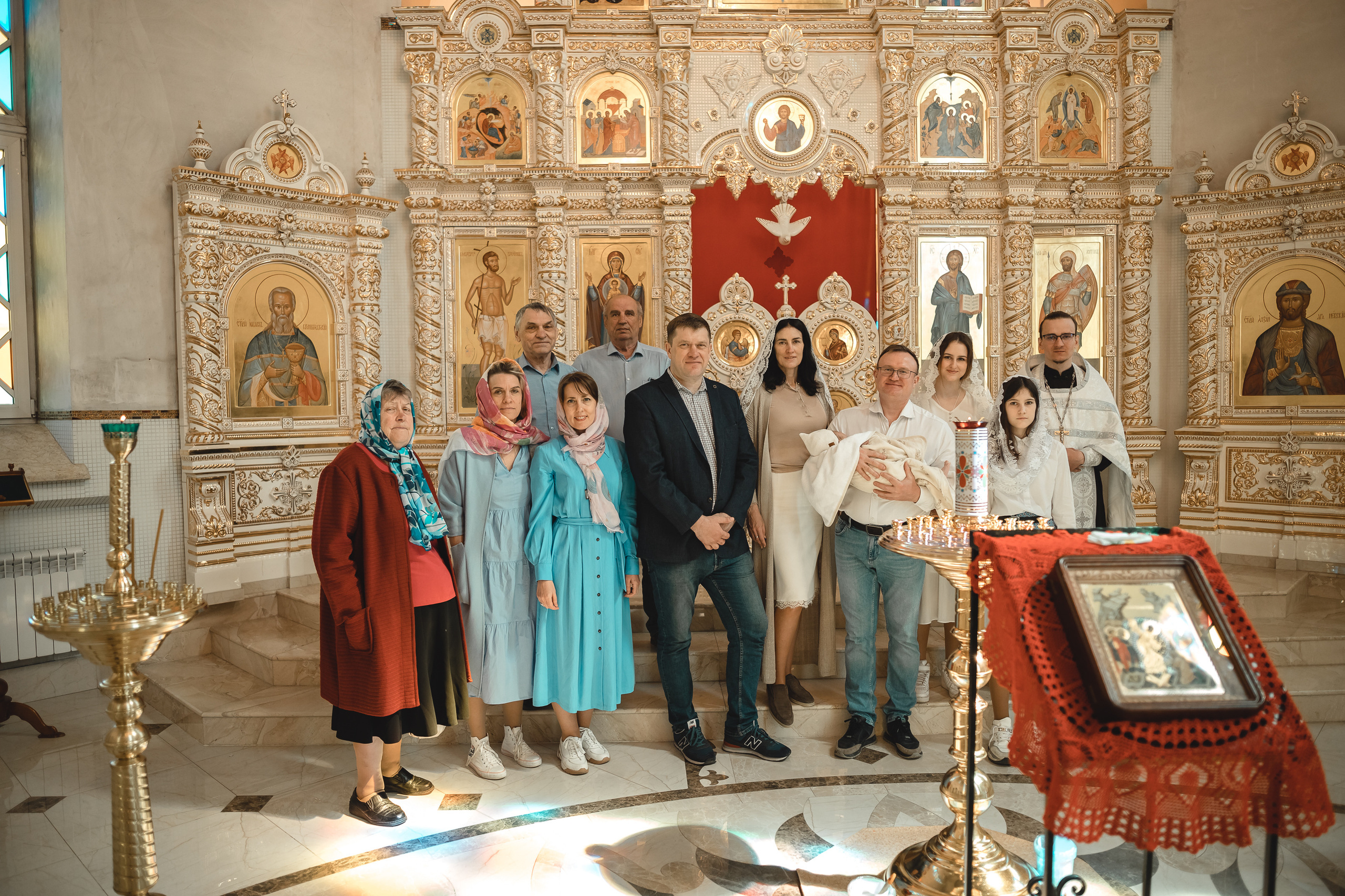 Таинство крещения Александра. Фотограф на крещение и венчание в Самаре и Тольятти Елена Арди