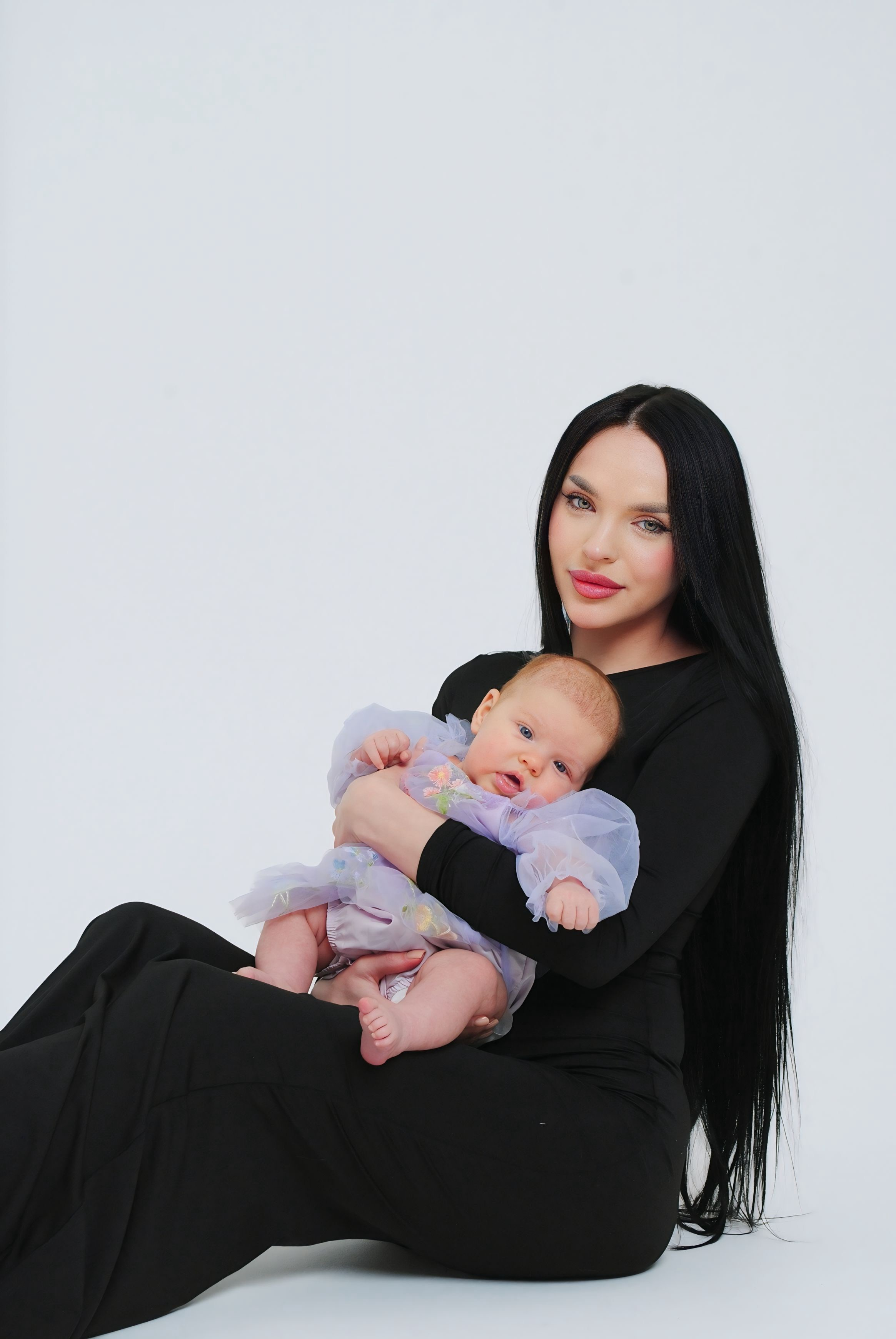 Валентина и дочь. Фотограф Мария Мусаелян