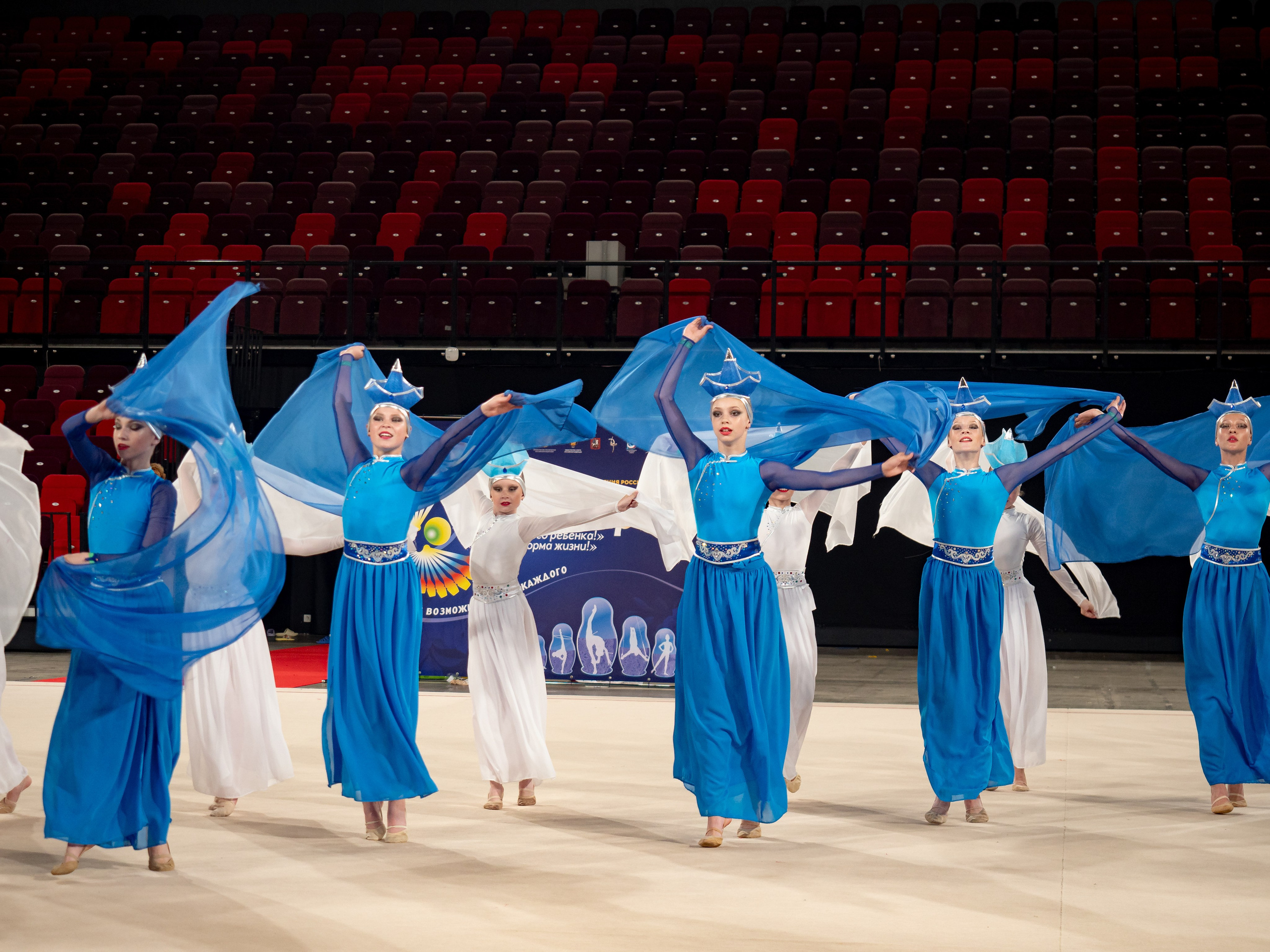 Гимнастрада во дворце гимнастики Винер. Алёна Орлова Портретный фотограф Москва