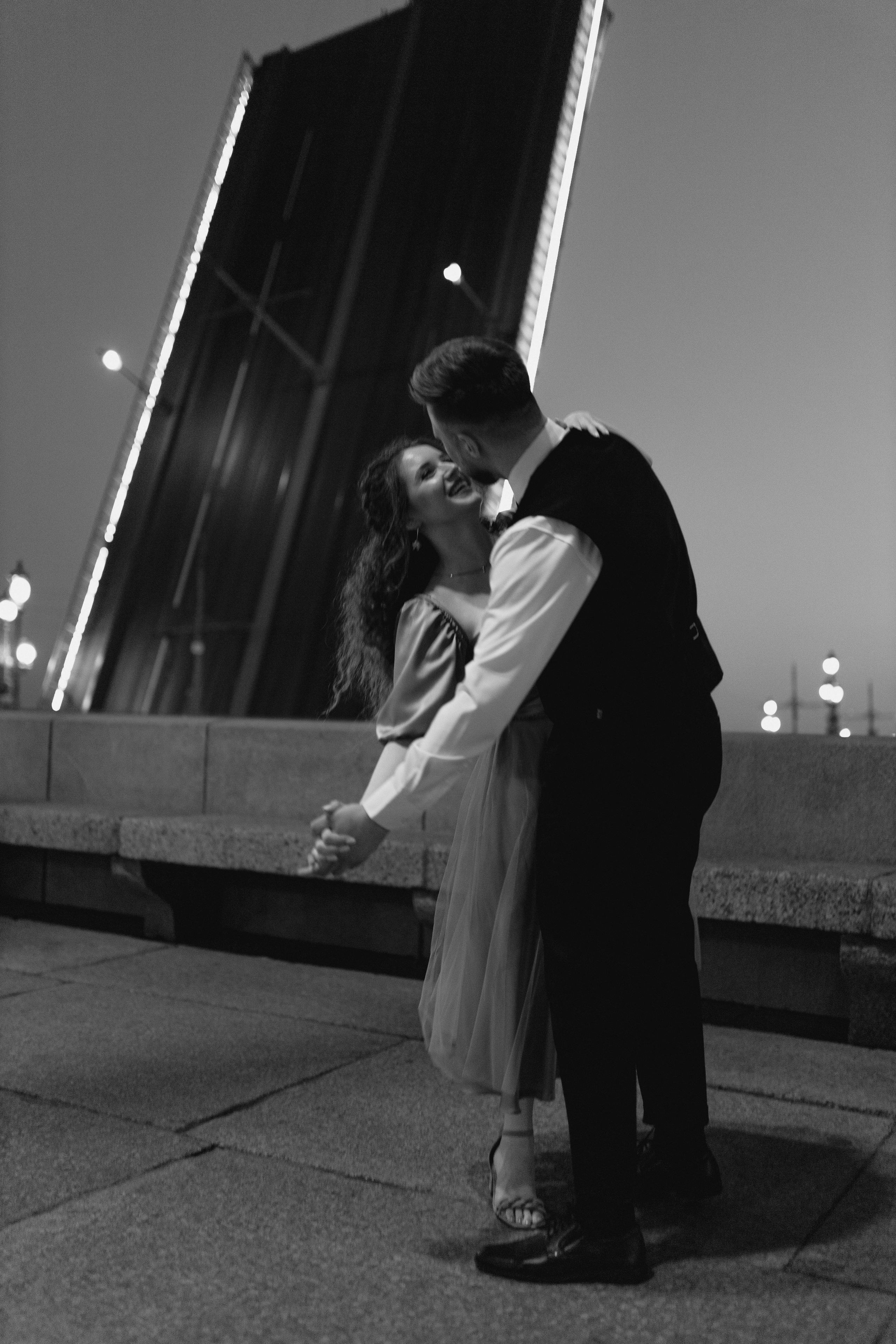 Love story мосты. Фотограф в Санкт-Петербурге Полина