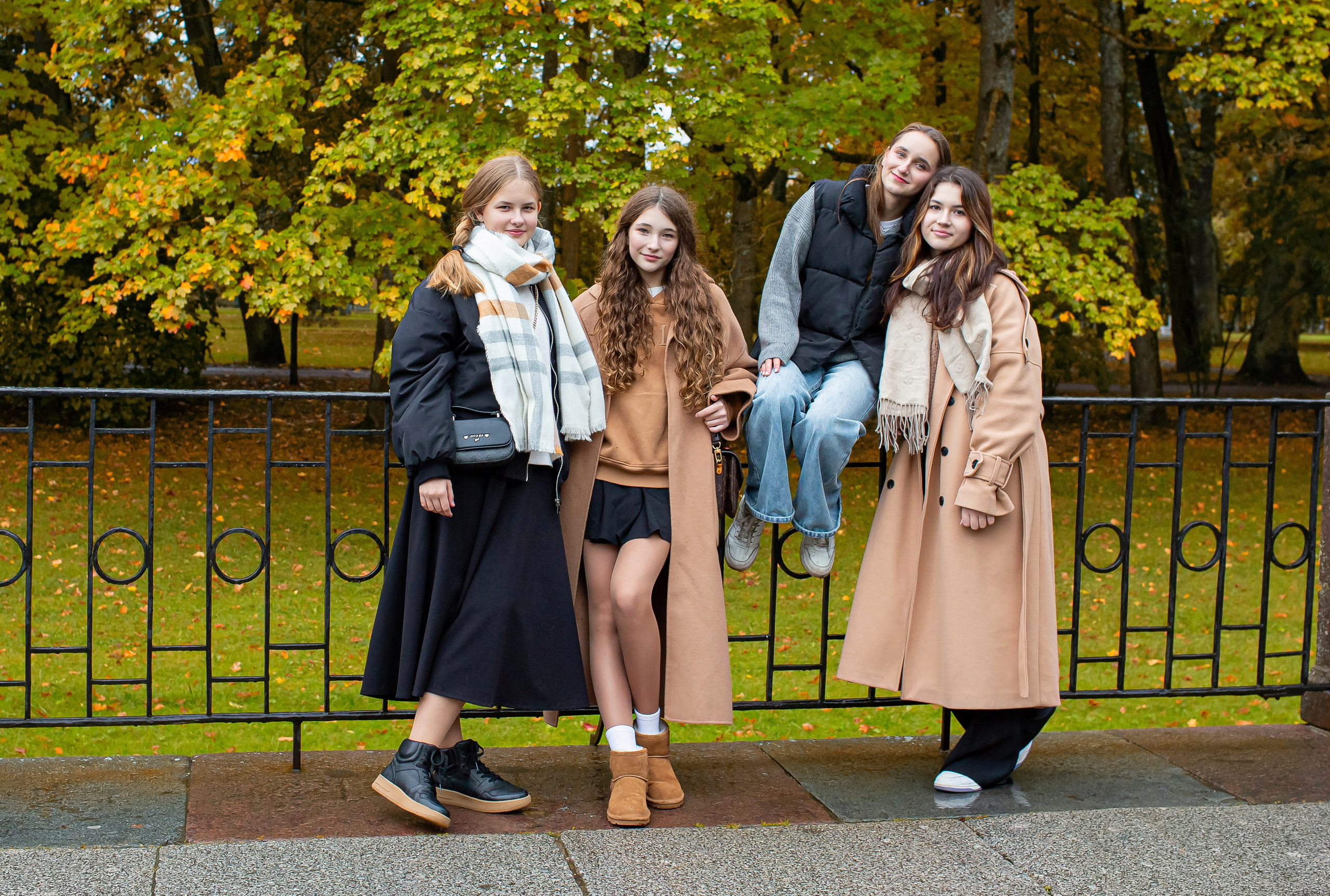 Осень. Старшая школа. Свадебный, семейный, детский фотограф в Санкт-Петербурге