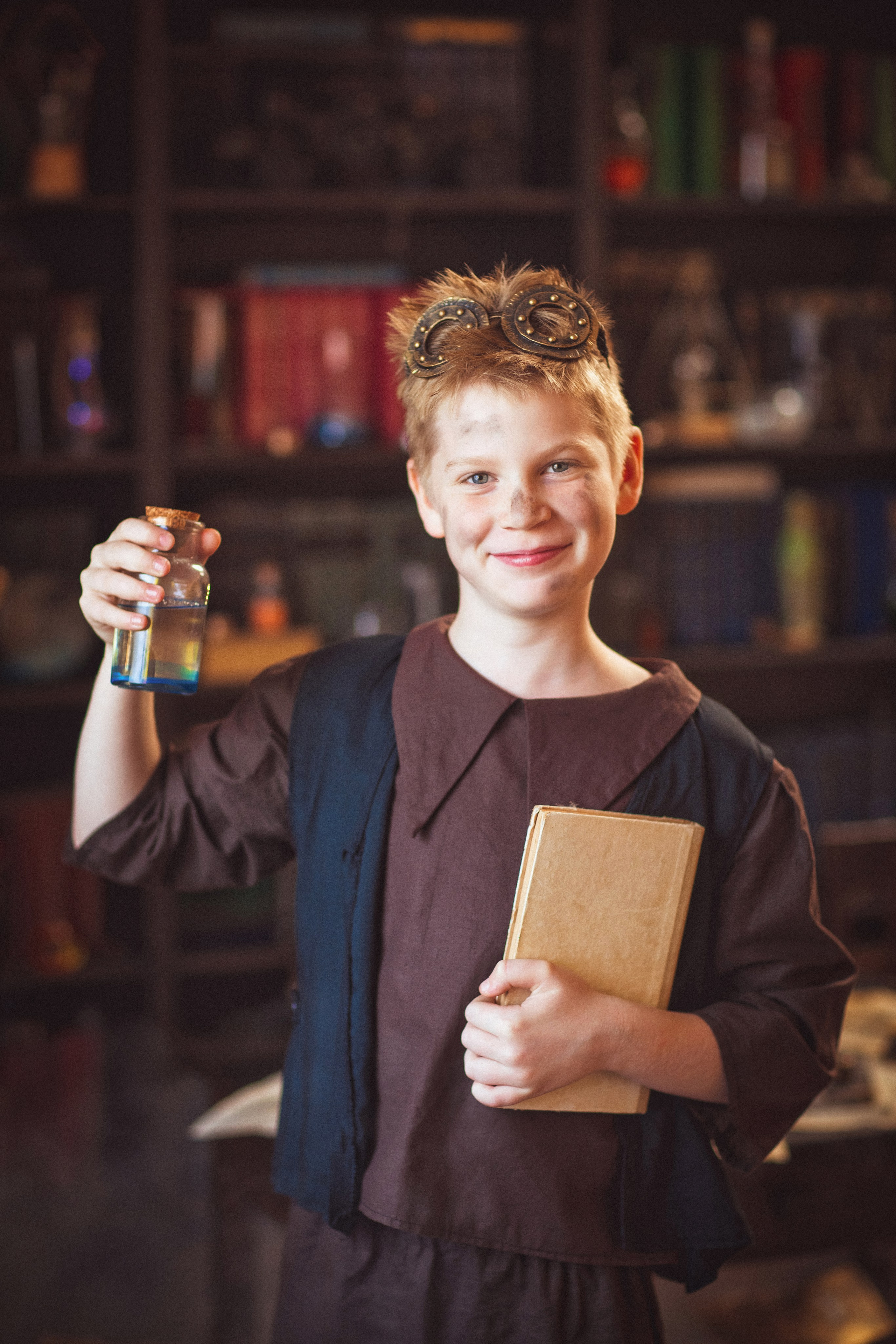 Детская фотосессия «Наука и Опыты». Семейный и детский фотограф в Краснодаре Анна Трашкова