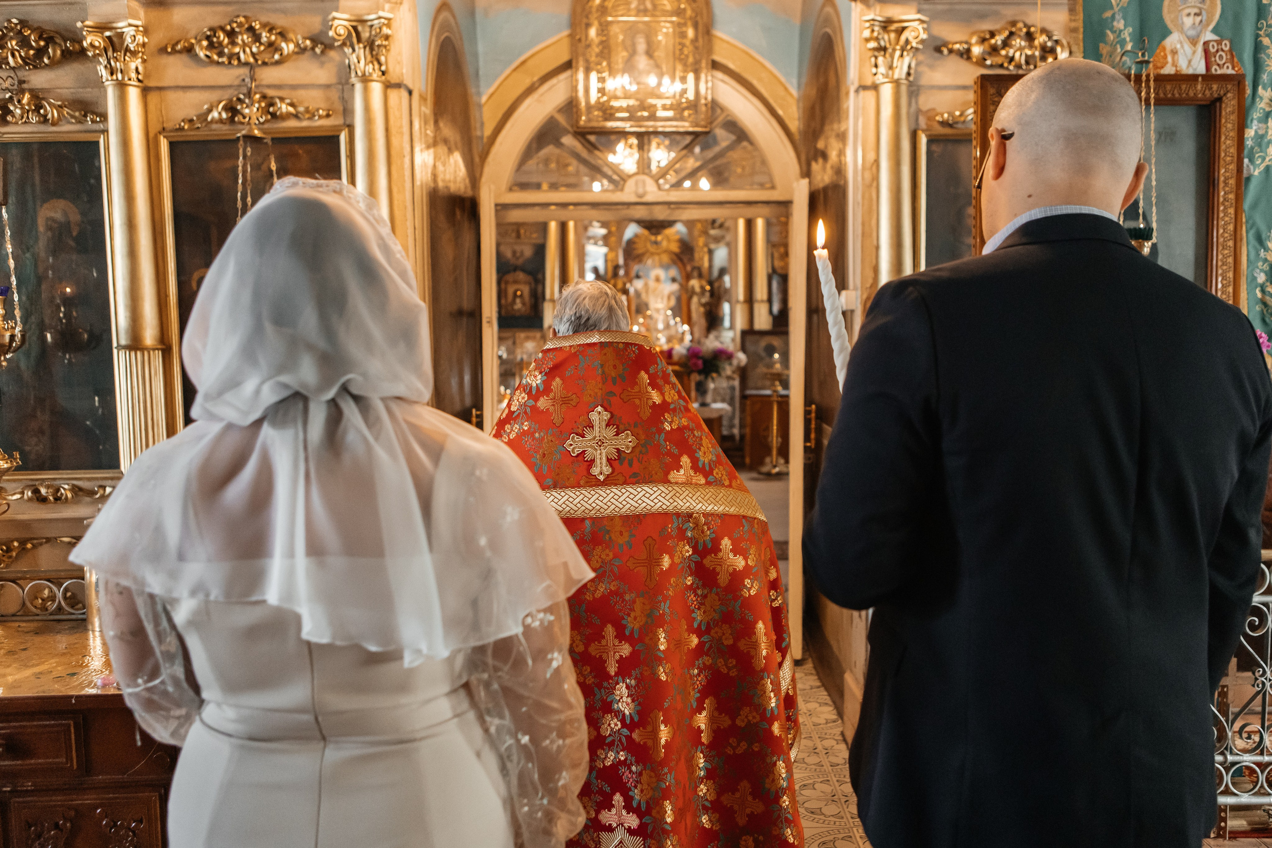 Венчание. Церковь Воздвижения Честного Креста Господня в Татаринцево. Фотограф Валерия Горбунова Подольск Бутово Видное Щербинка