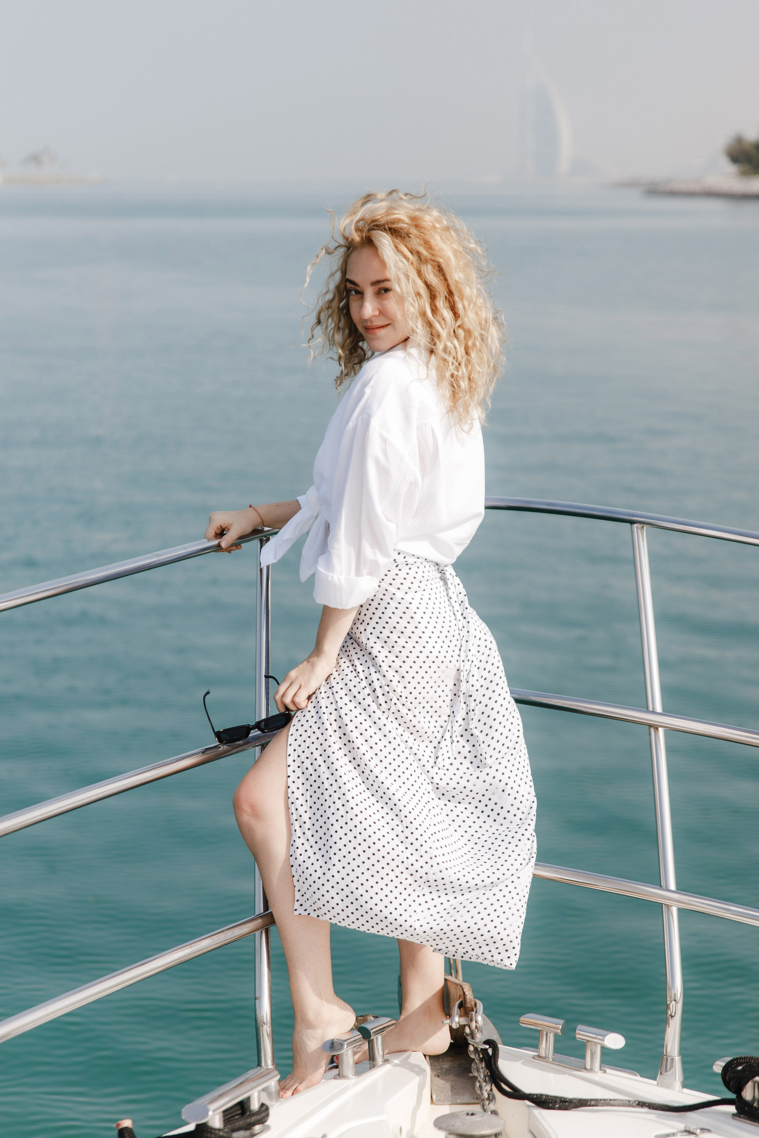 Yacht trip in Dubai Marina. Фотограф Андрей Баксов