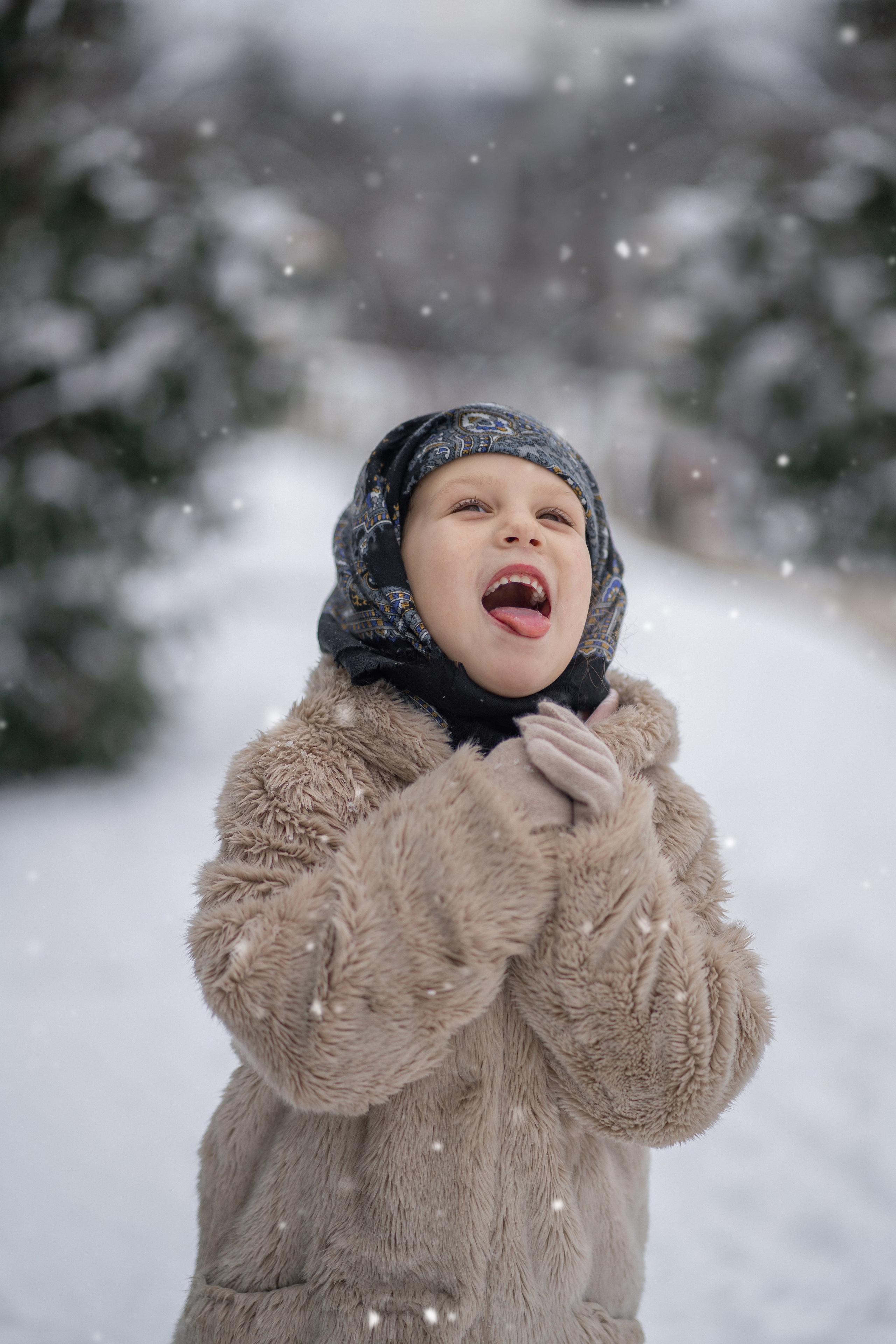 Новогодние съемки. Фотограф Надя Заручевская