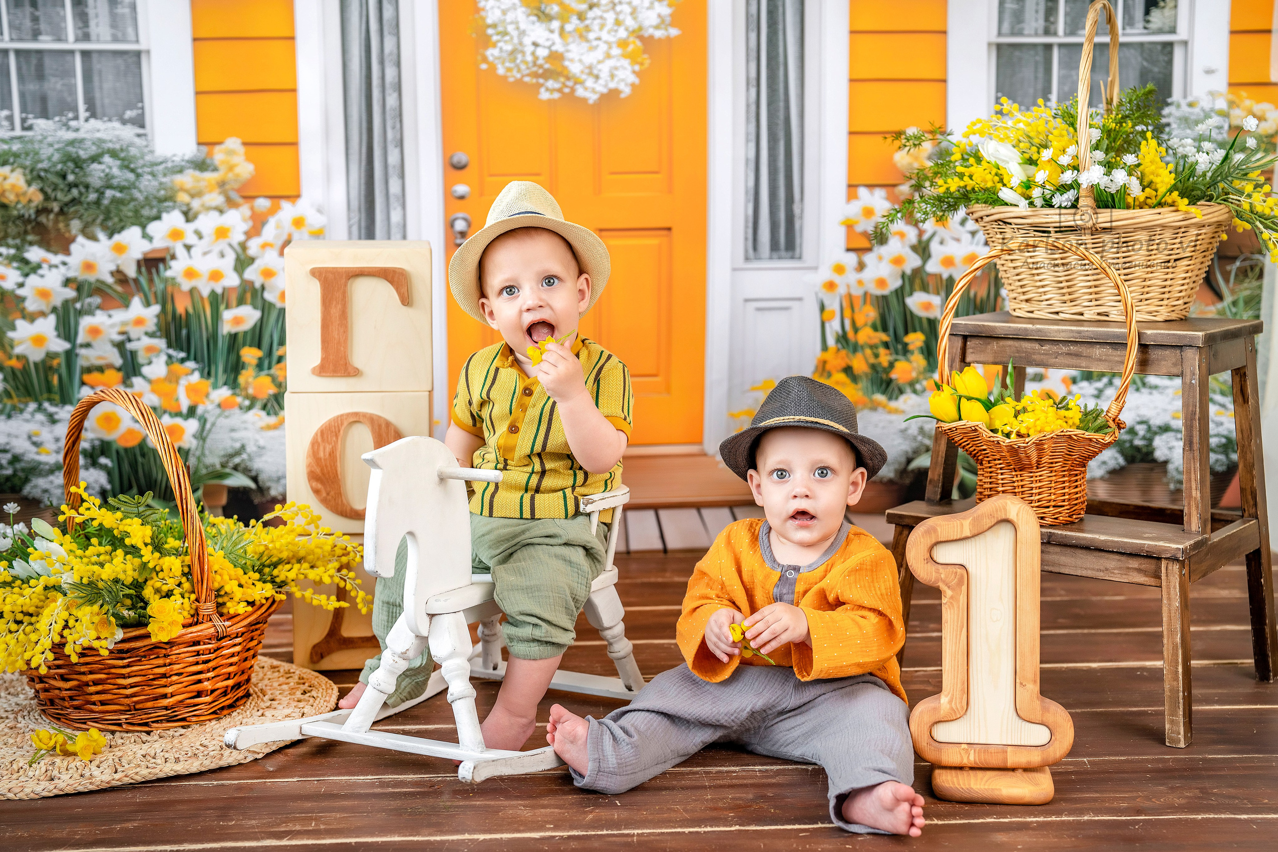 Двойняшки. Детский и семейный фотограф в Москве Анастасия Стегниенко