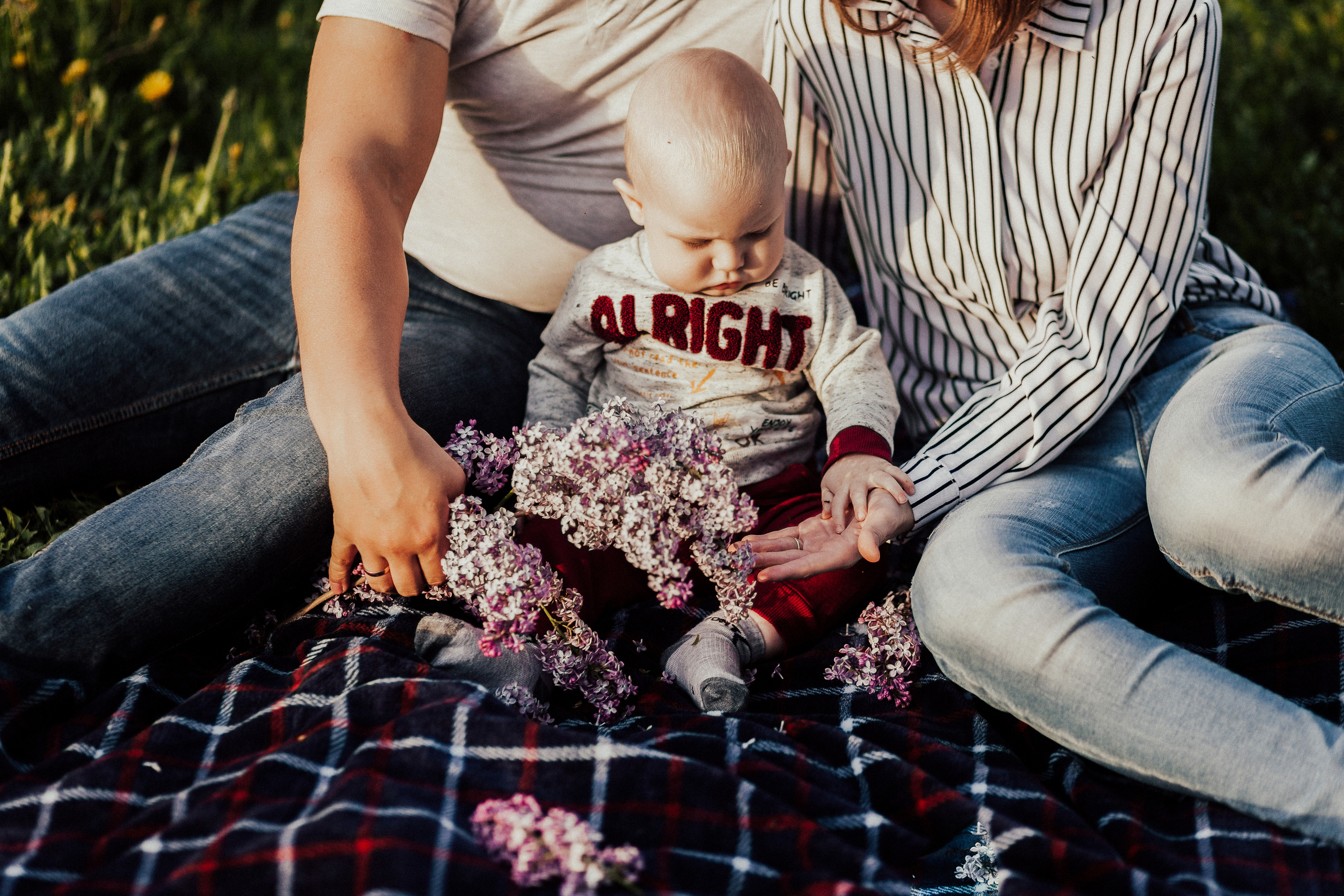 Алина с семьёй. Фотограф Шелудкова Яна, город Тюмень