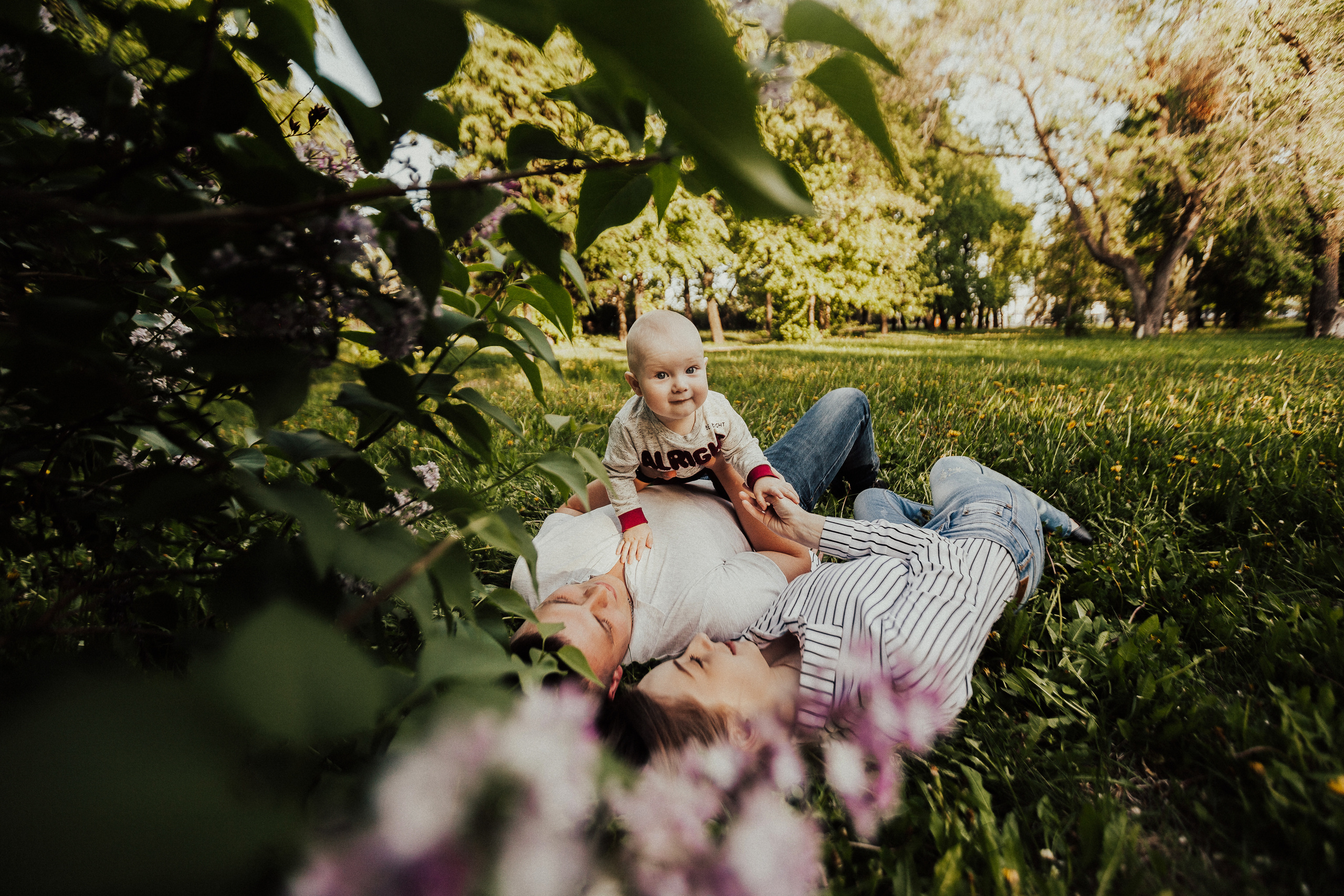 Алина с семьёй. Фотограф Шелудкова Яна, город Тюмень