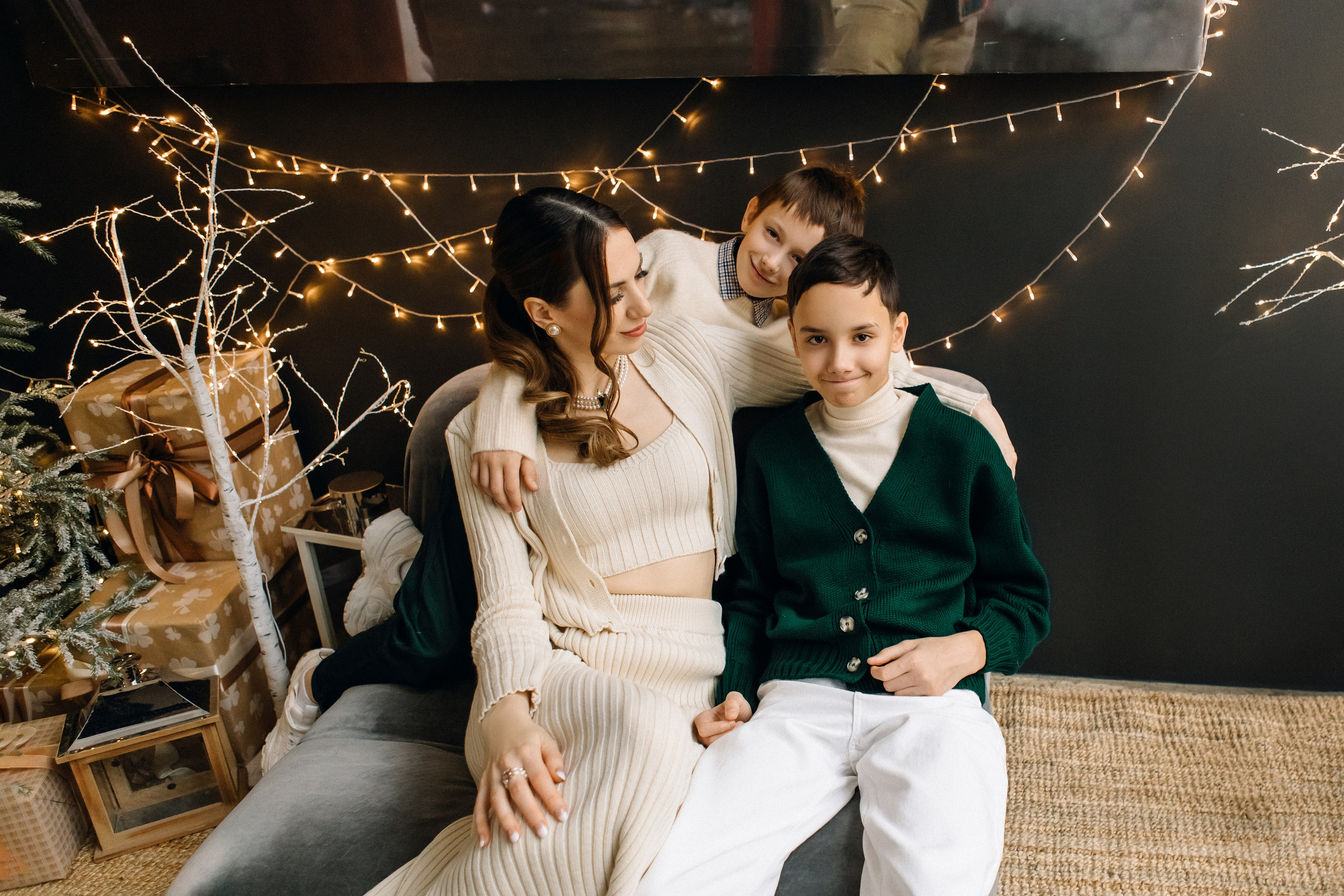 Надя, Макс и Матвей. Фотограф в Москве Ольга Сатони